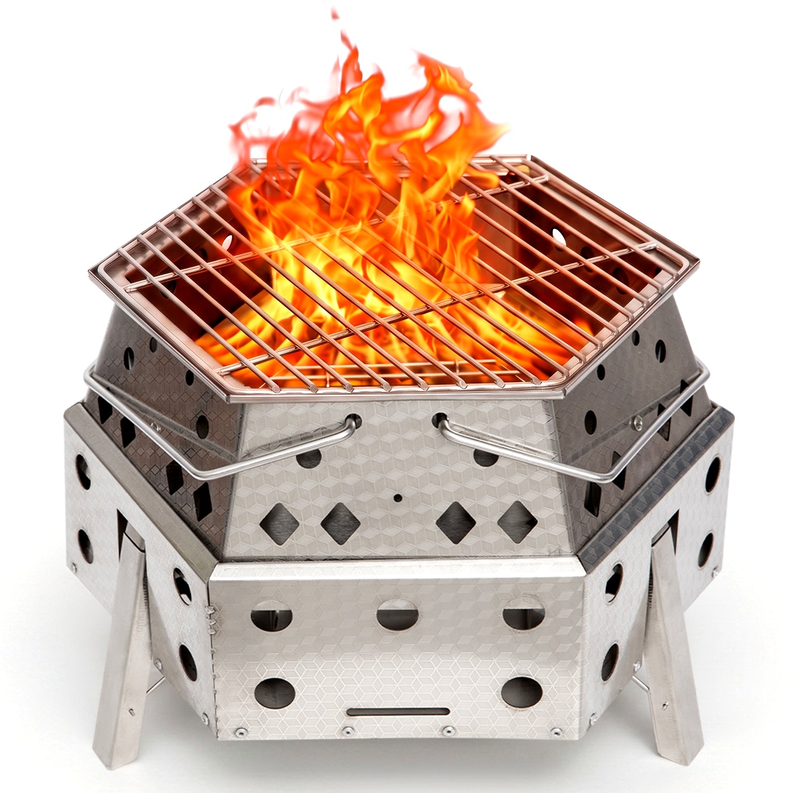 KingCamp Smokeless Fire Pit