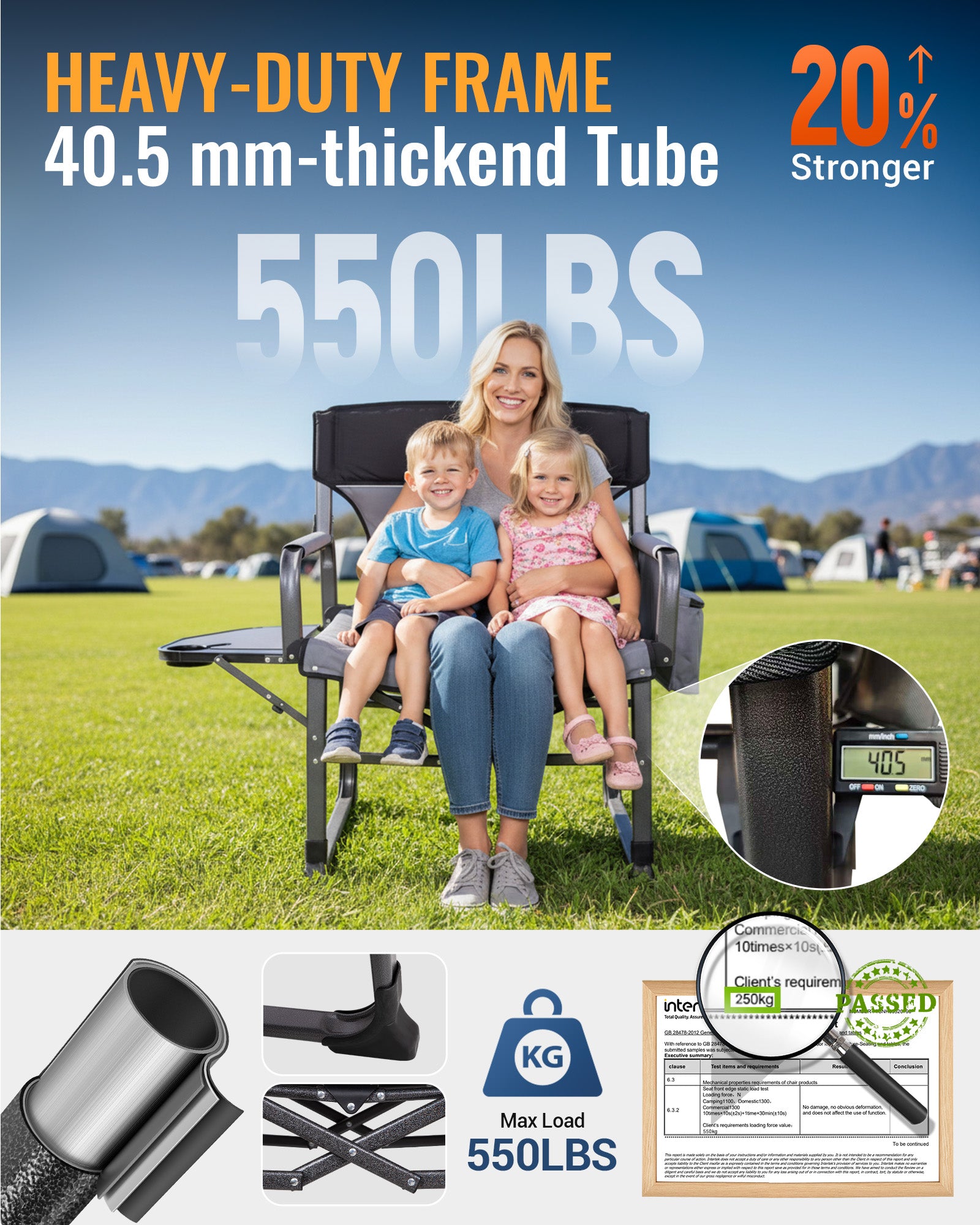 ASH C10 XXL Heavy Duty Director's Chair