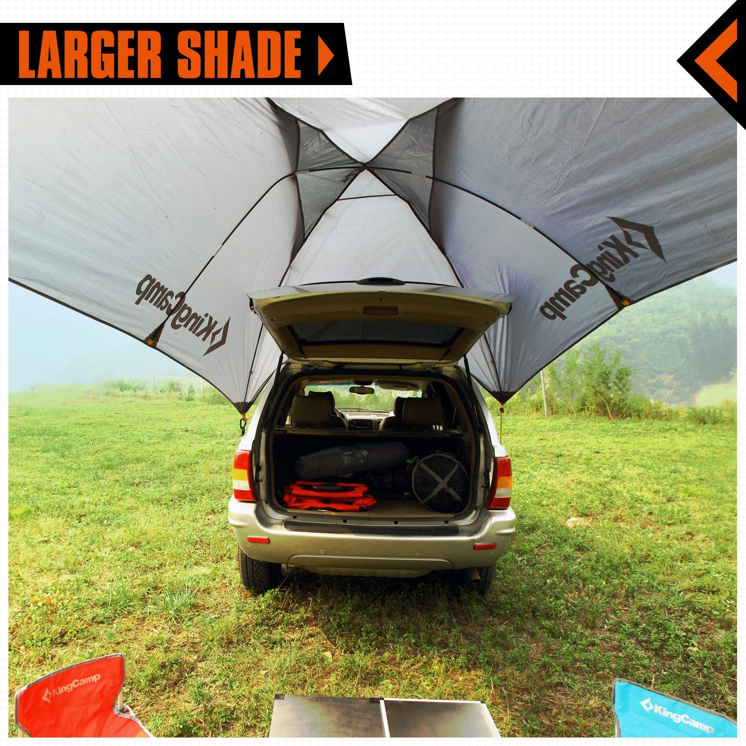Large Size Compass SUV Car Awning Shelter
