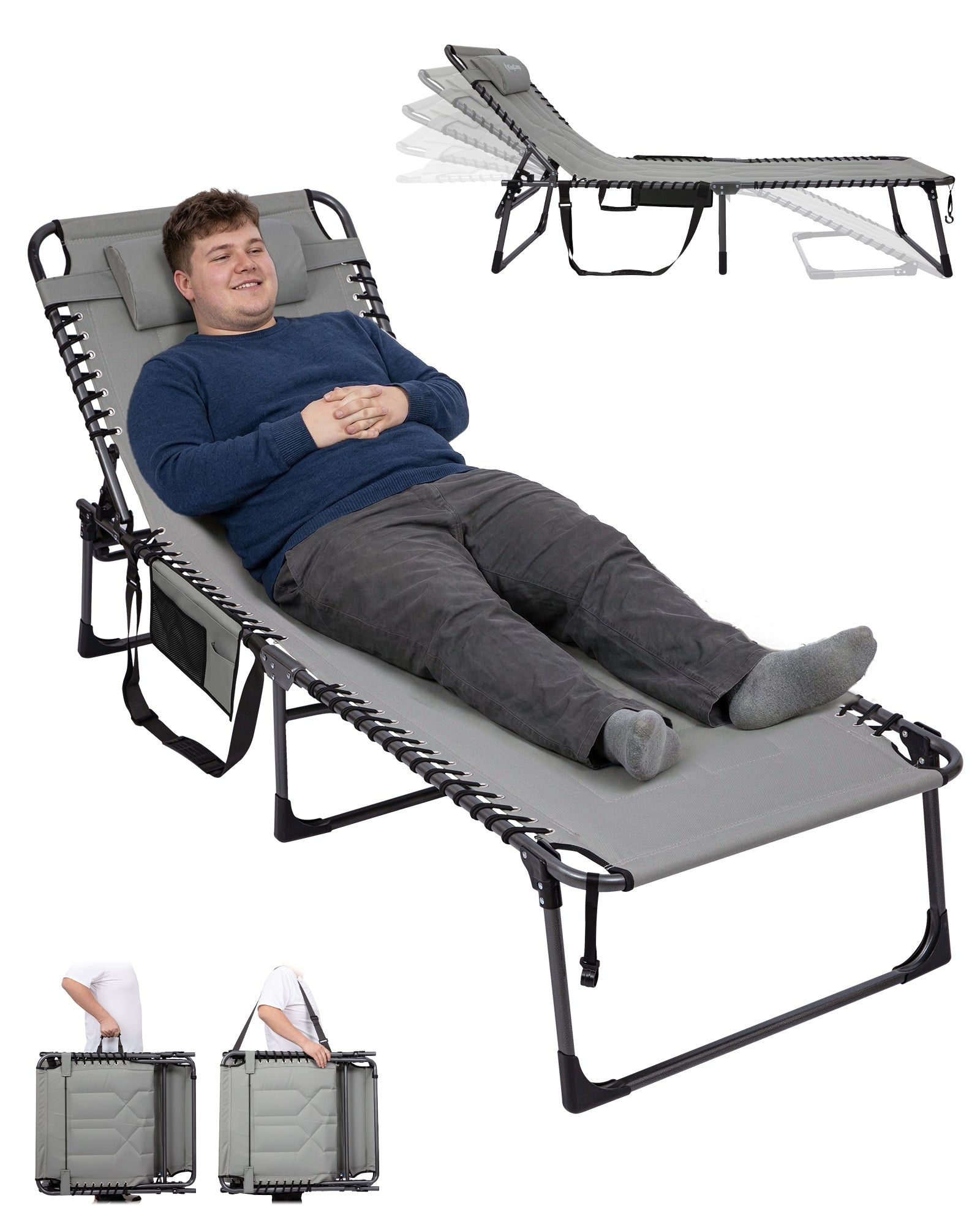 MAGNOLIA B40 Oversized Padded Lounge Chair