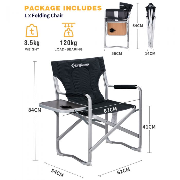 KingCamp Director Chair
