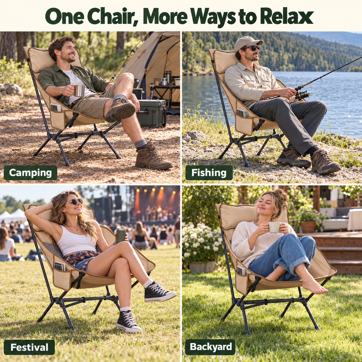 BALSA C10 High Back Camping Chair