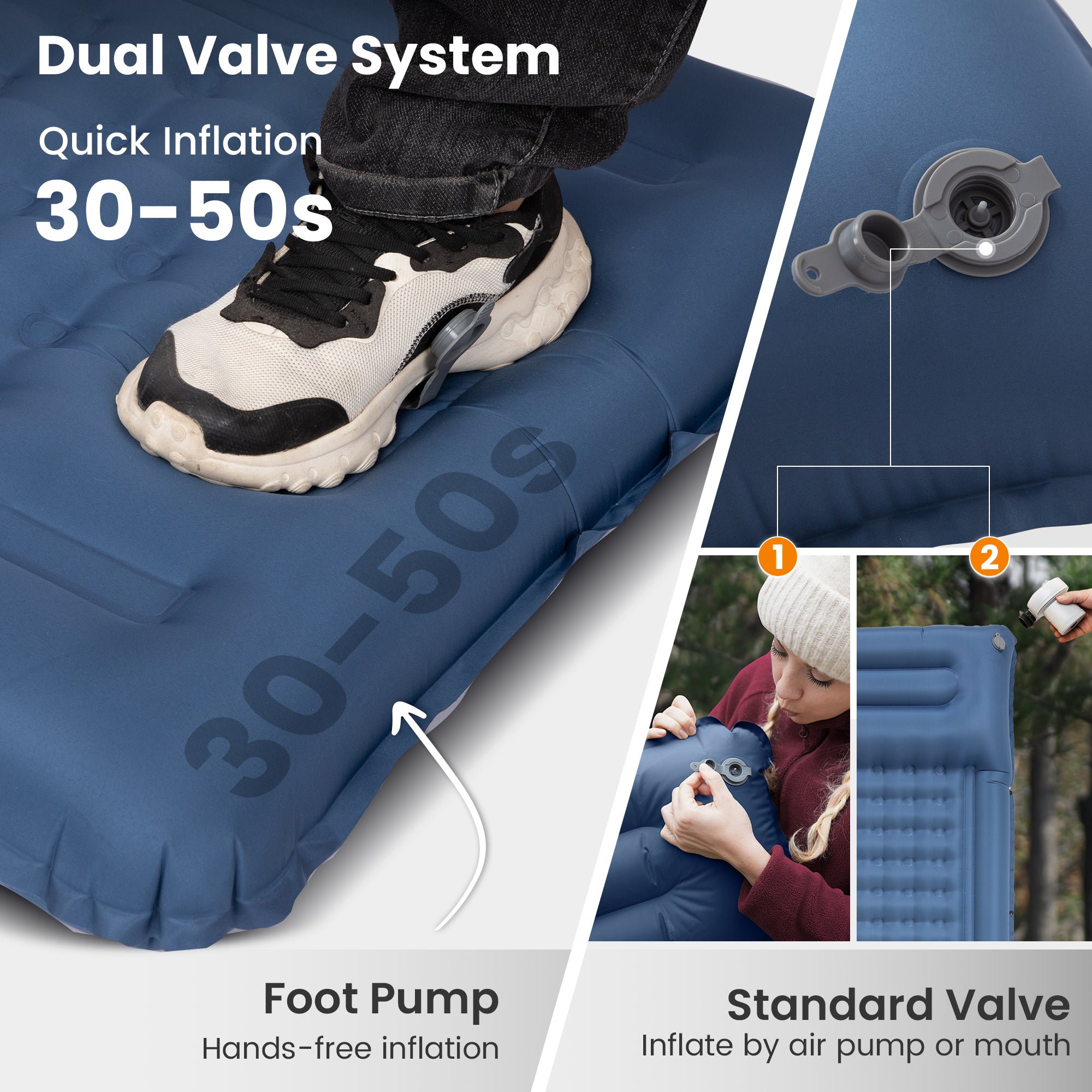 DELUXE 12 Inflatable Sleeping Pad