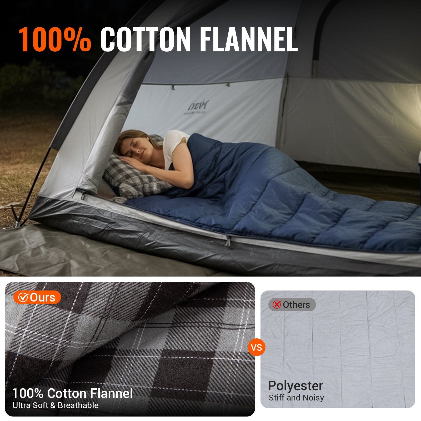 SNOWFLAKE 400+ Single Sleeping Bag