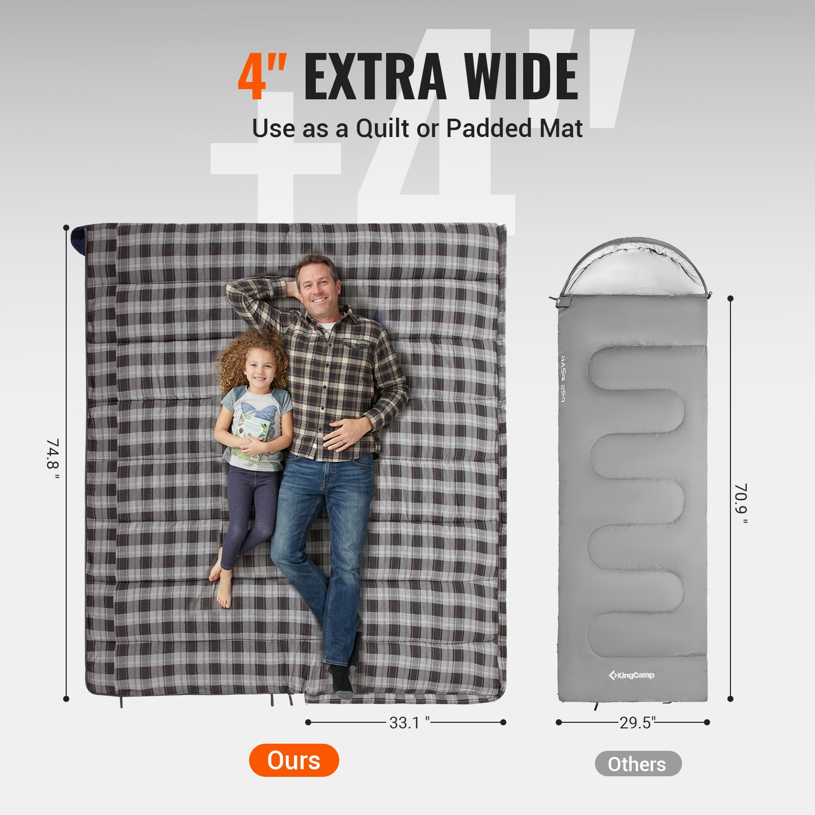 SNOWFLAKE 400+ Single Sleeping Bag
