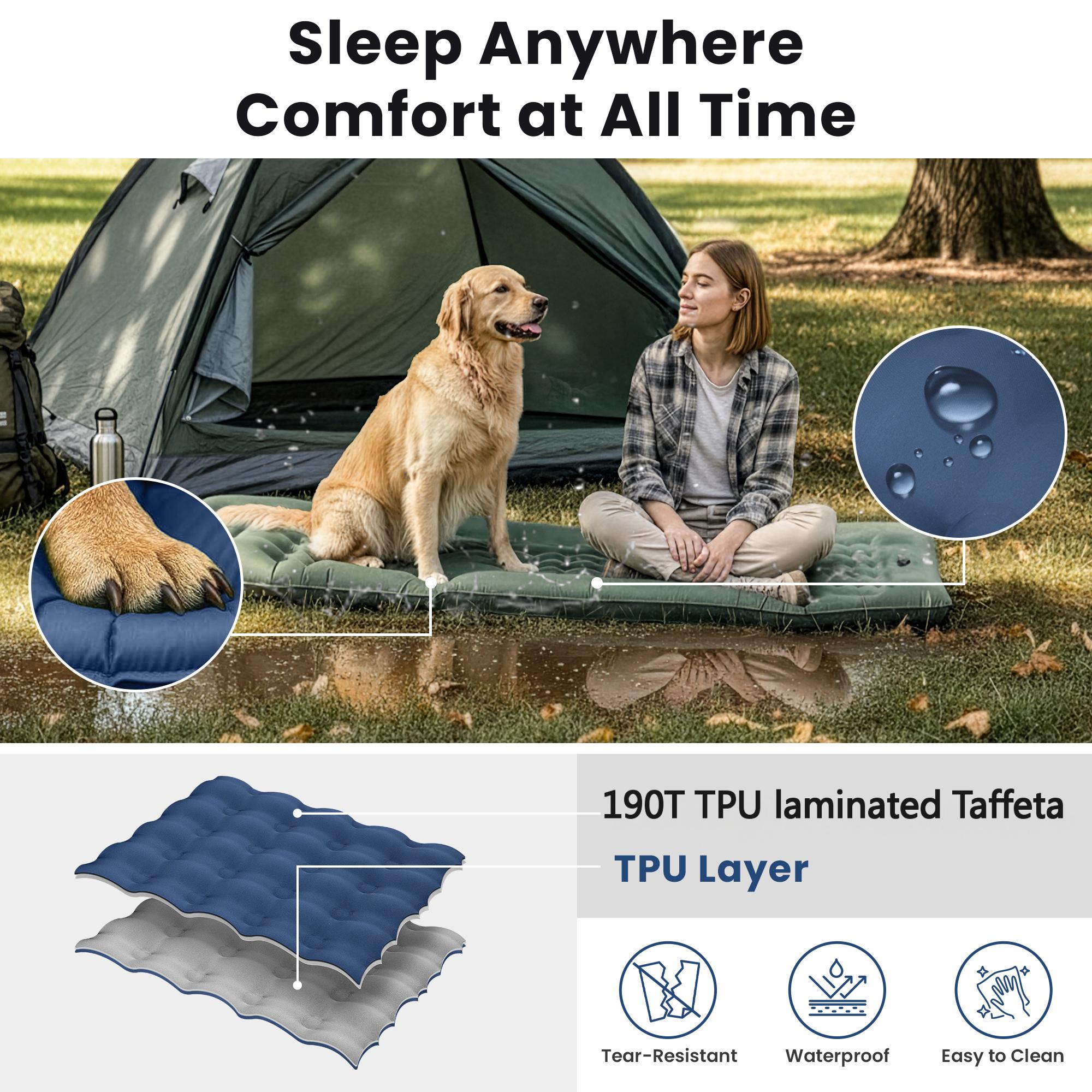 DELUXE 12 Inflatable Sleeping Pad