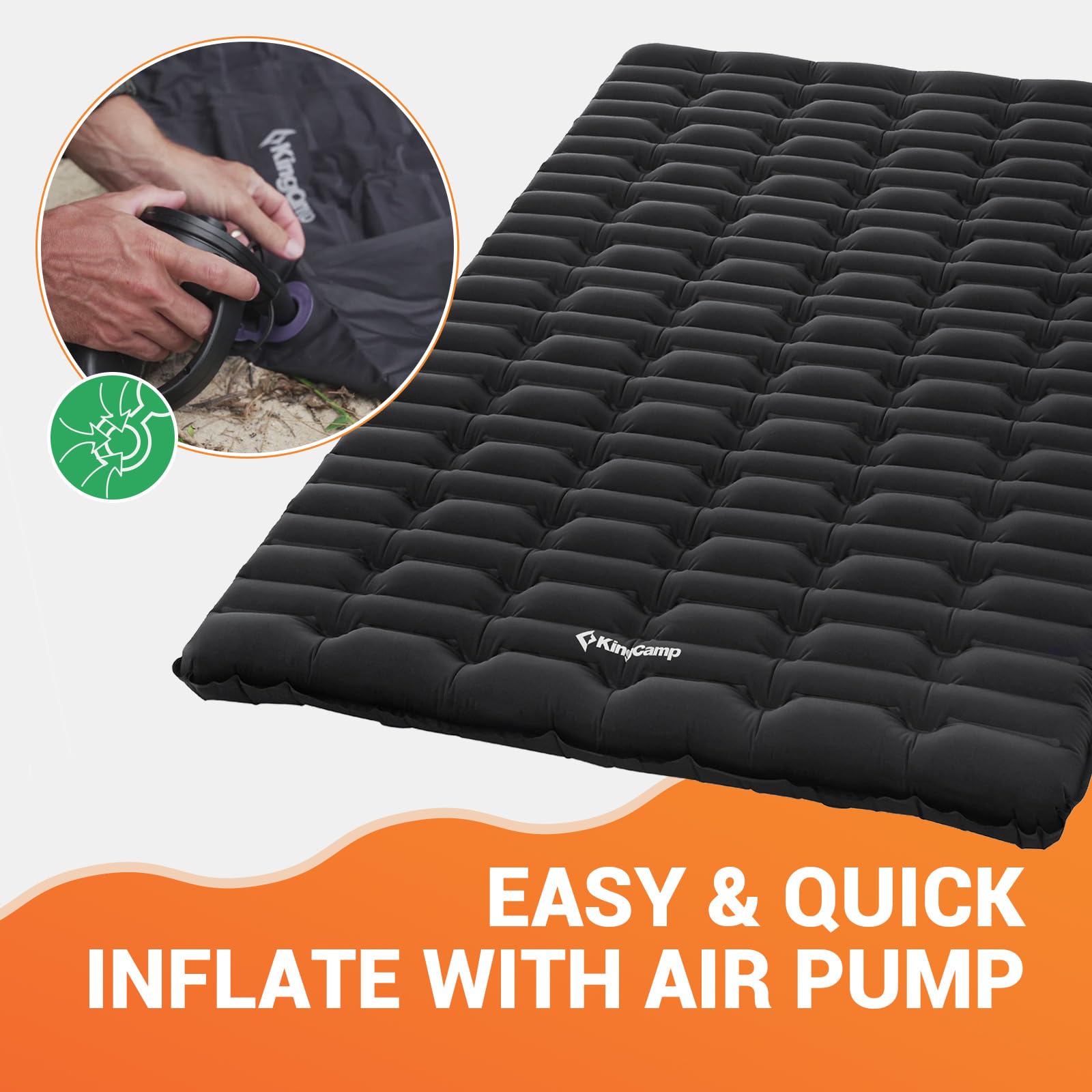 KingCamp SUPER COMFORT Double Air Pad