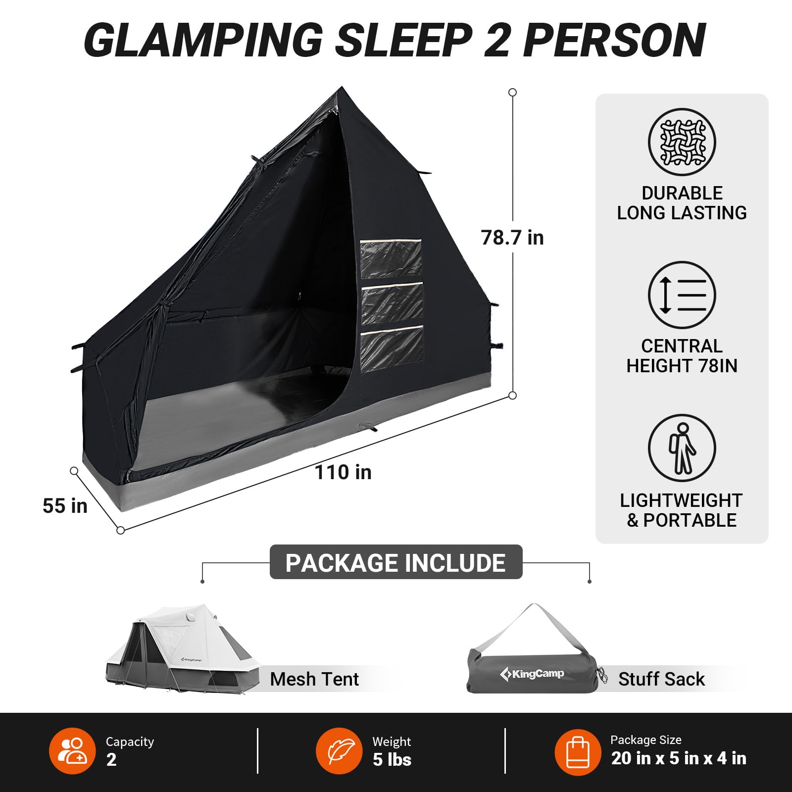 KingCamp KHAN VILLA Interior