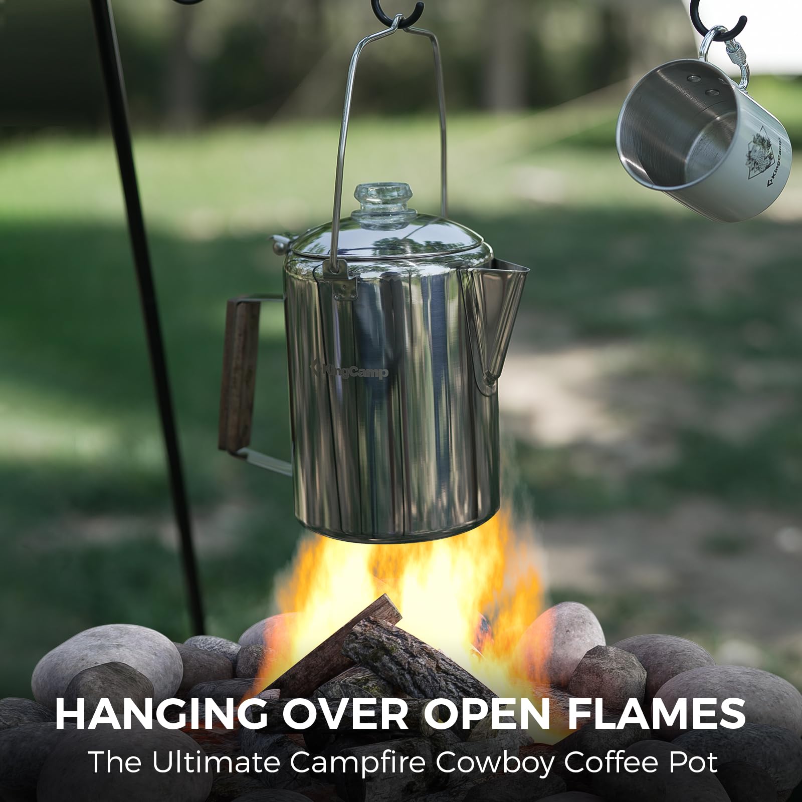 KingCamp Percolator Coffee Pot