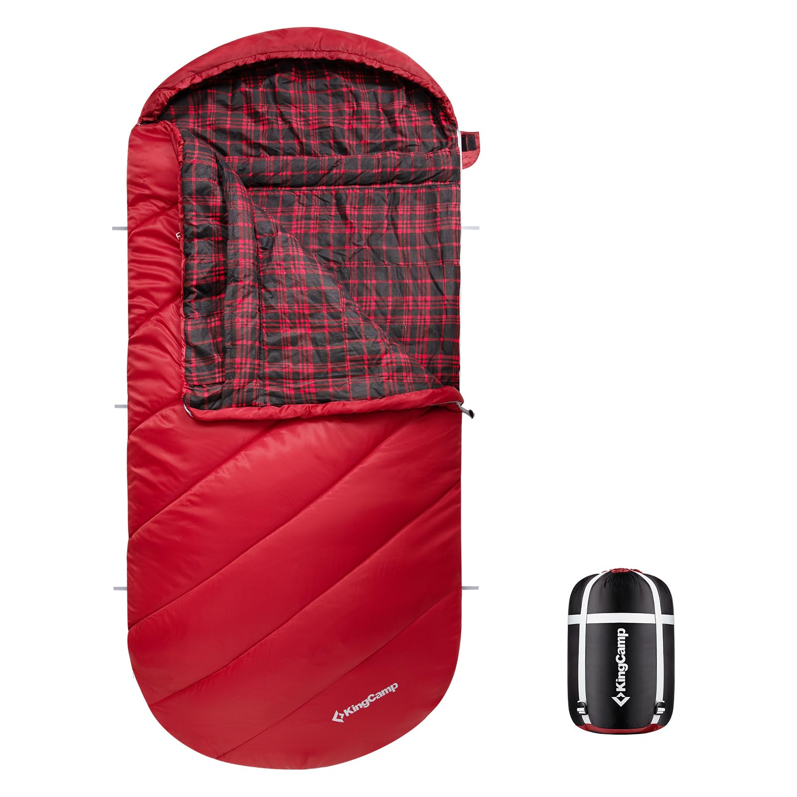 FREESPACE 350 Plus Size 3-4 Season Sleeping Bag