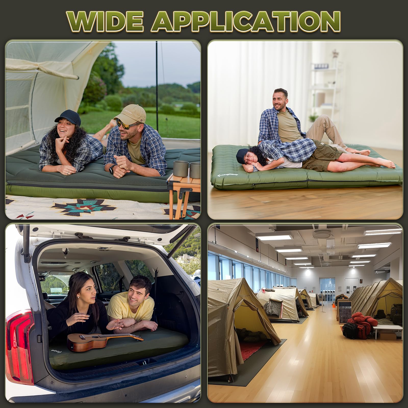 KingCamp GORGEOUS DOUBLE 17 Double Air Pad