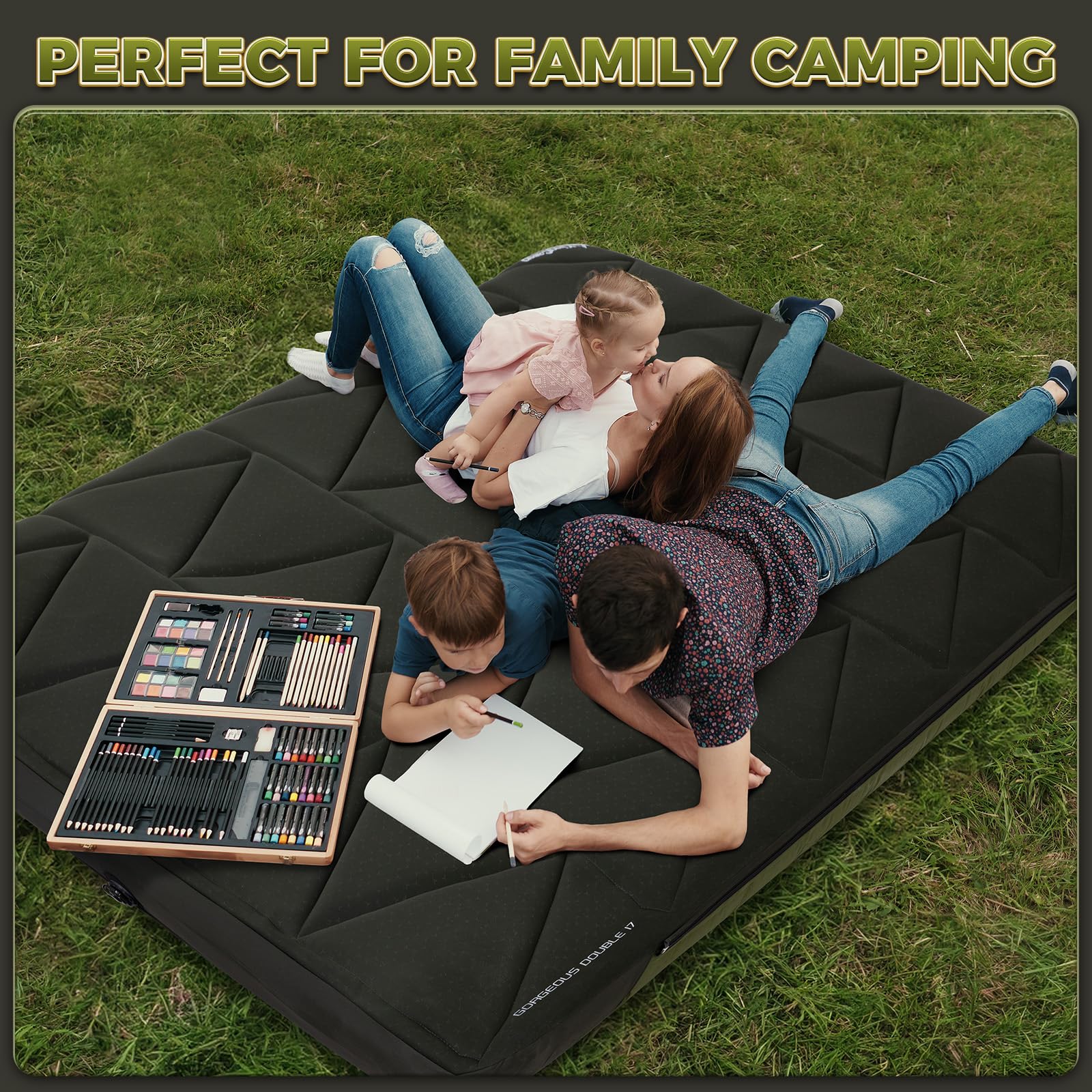 KingCamp GORGEOUS DOUBLE 17 Double Air Pad