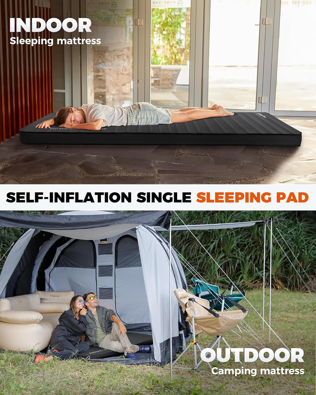 Premium Single 7.5 Selbstaufblasende Schaumstoff-Isomatte