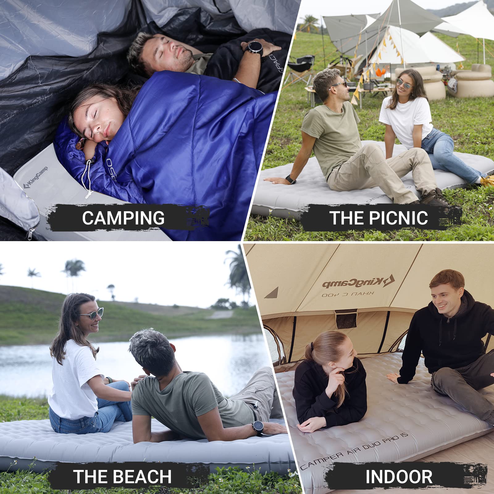 Double Thick Inflatable Mattress