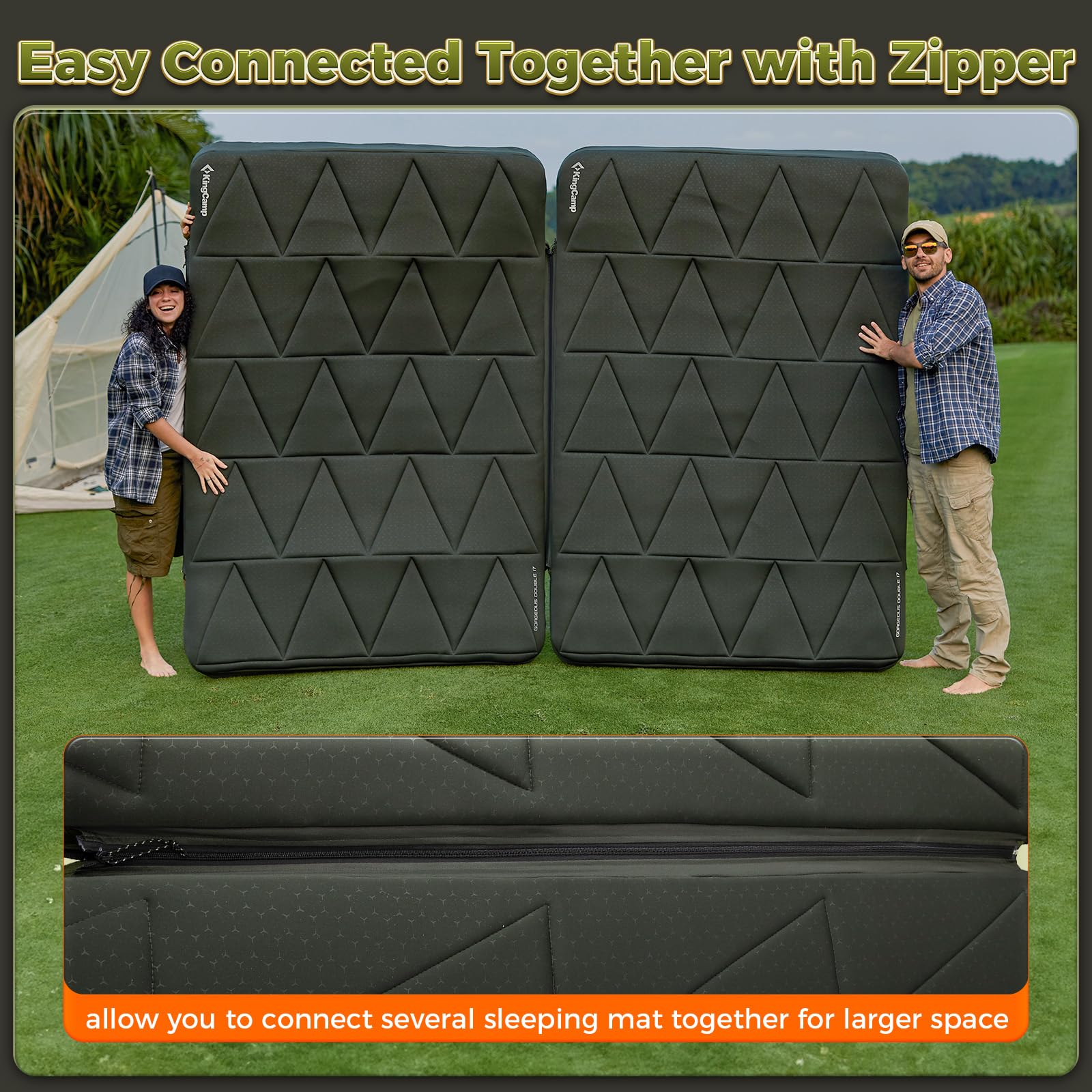 KingCamp GORGEOUS DOUBLE 17 Double Air Pad