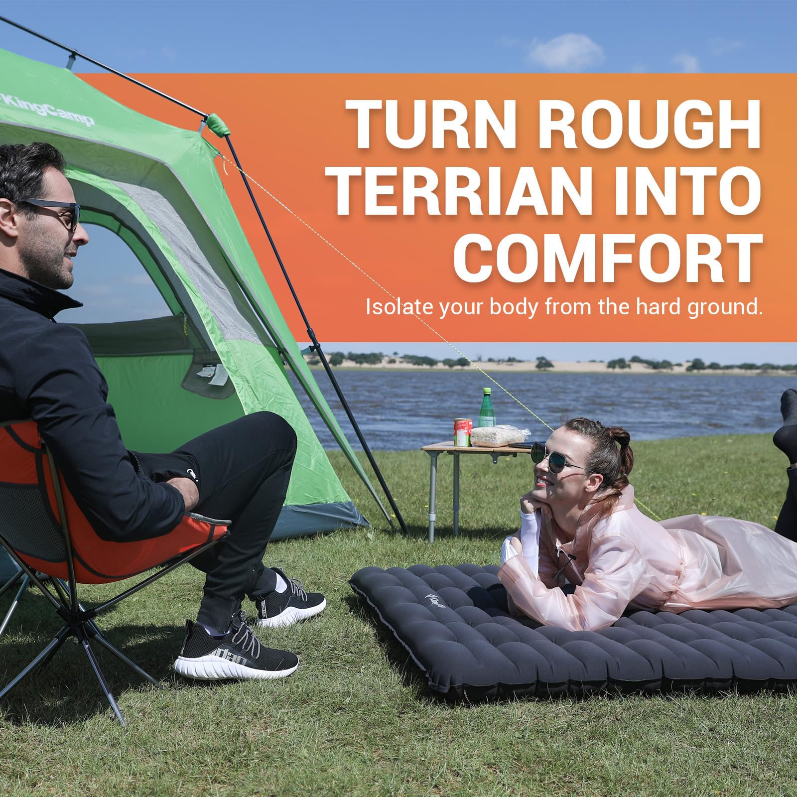 KingCamp SUPER COMFORT Double Air Pad