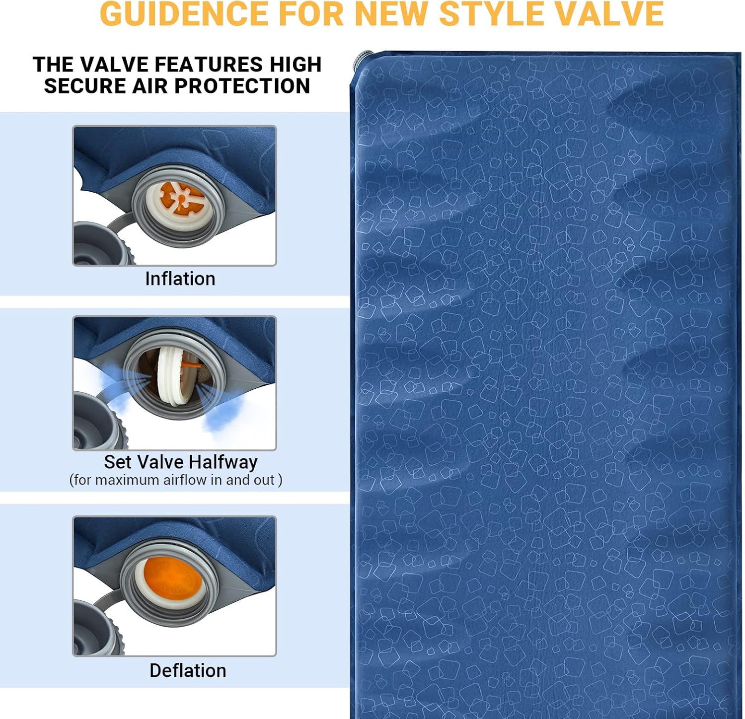 KingCamp PARADOX 5 Self-Inflating Sleeping Pad R Value 4.2