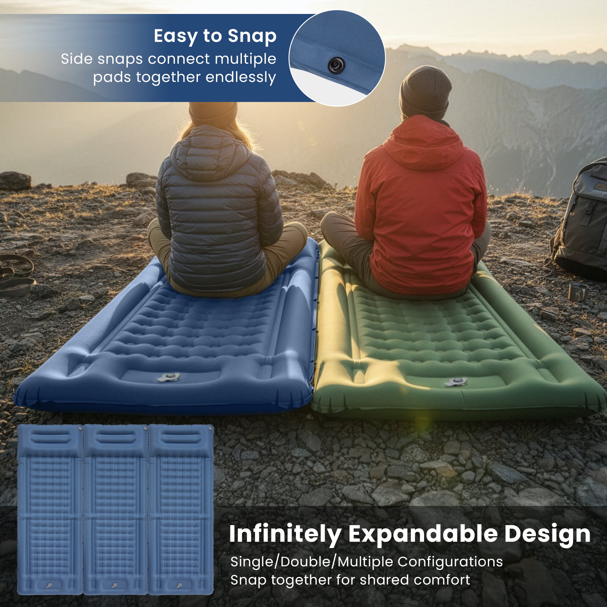 DELUXE 12 Inflatable Sleeping Pad