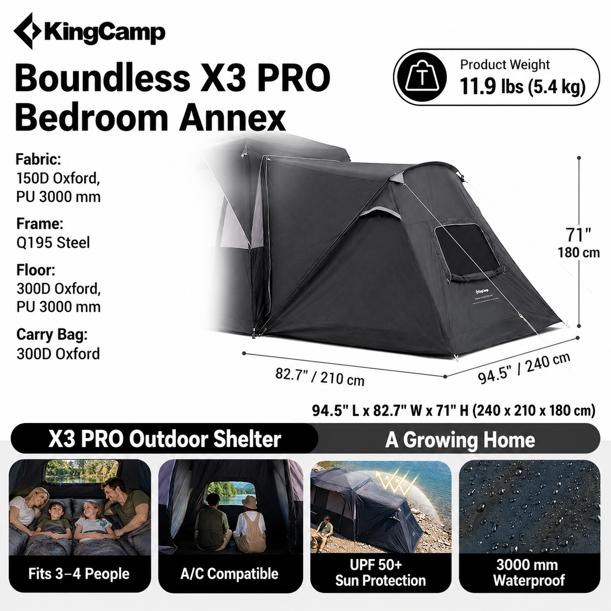 BOUNDLESS X3 PRO Bedroom