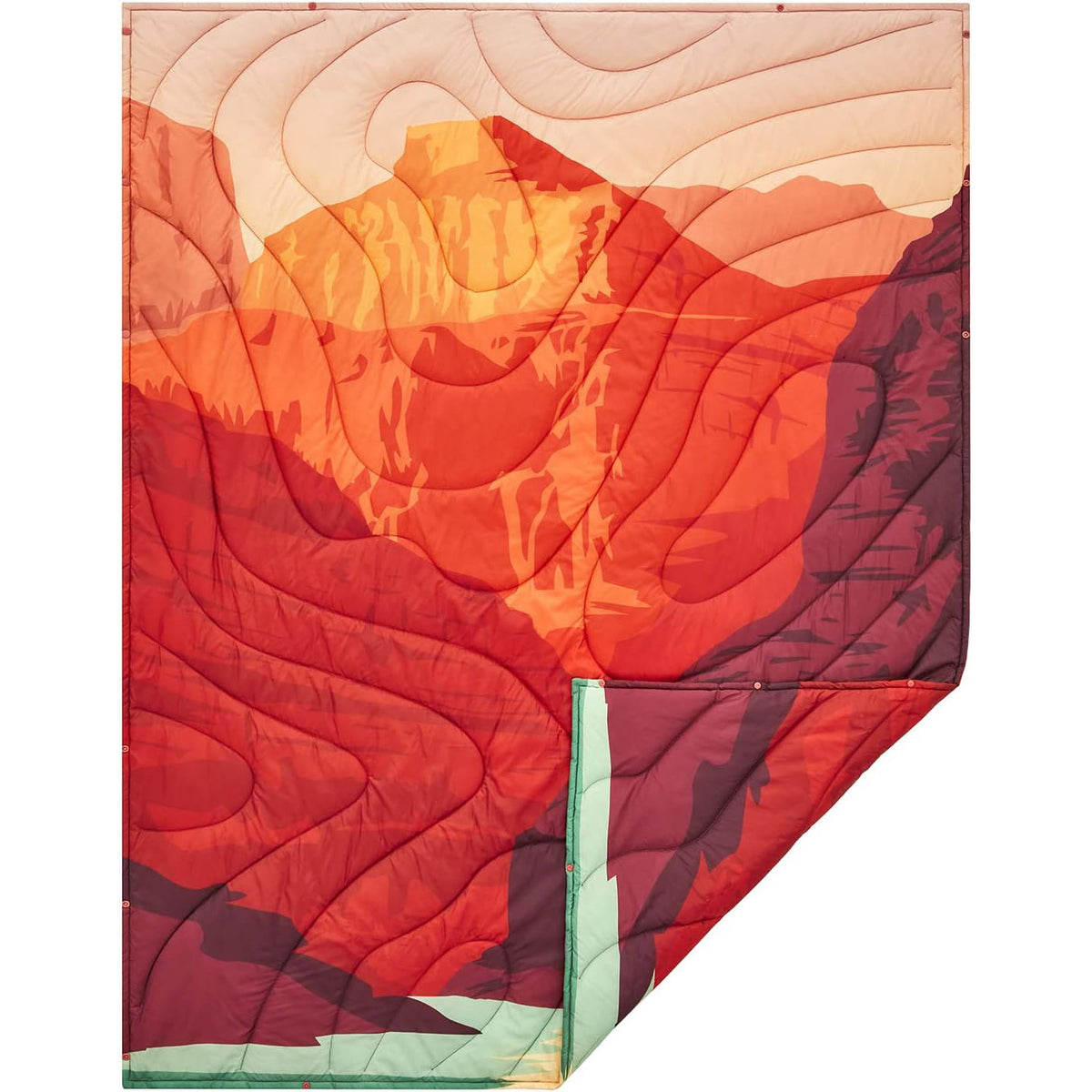 Chiefs Mountain Candy Sierra-Dark Hooded Blanket main image 0