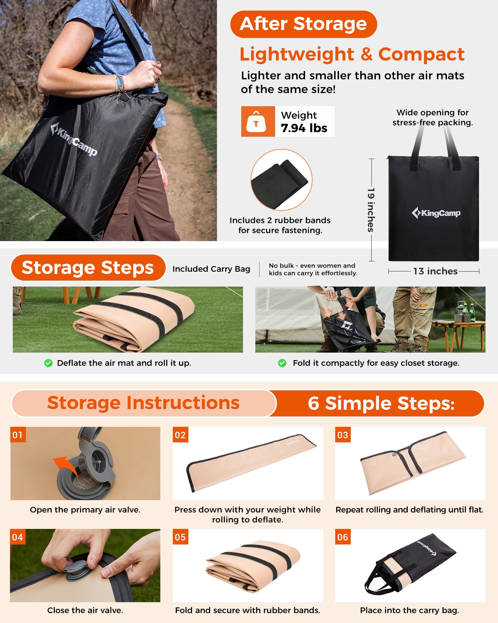 KingCamp Flexi Rest 5.0 Air Sleeping Pad