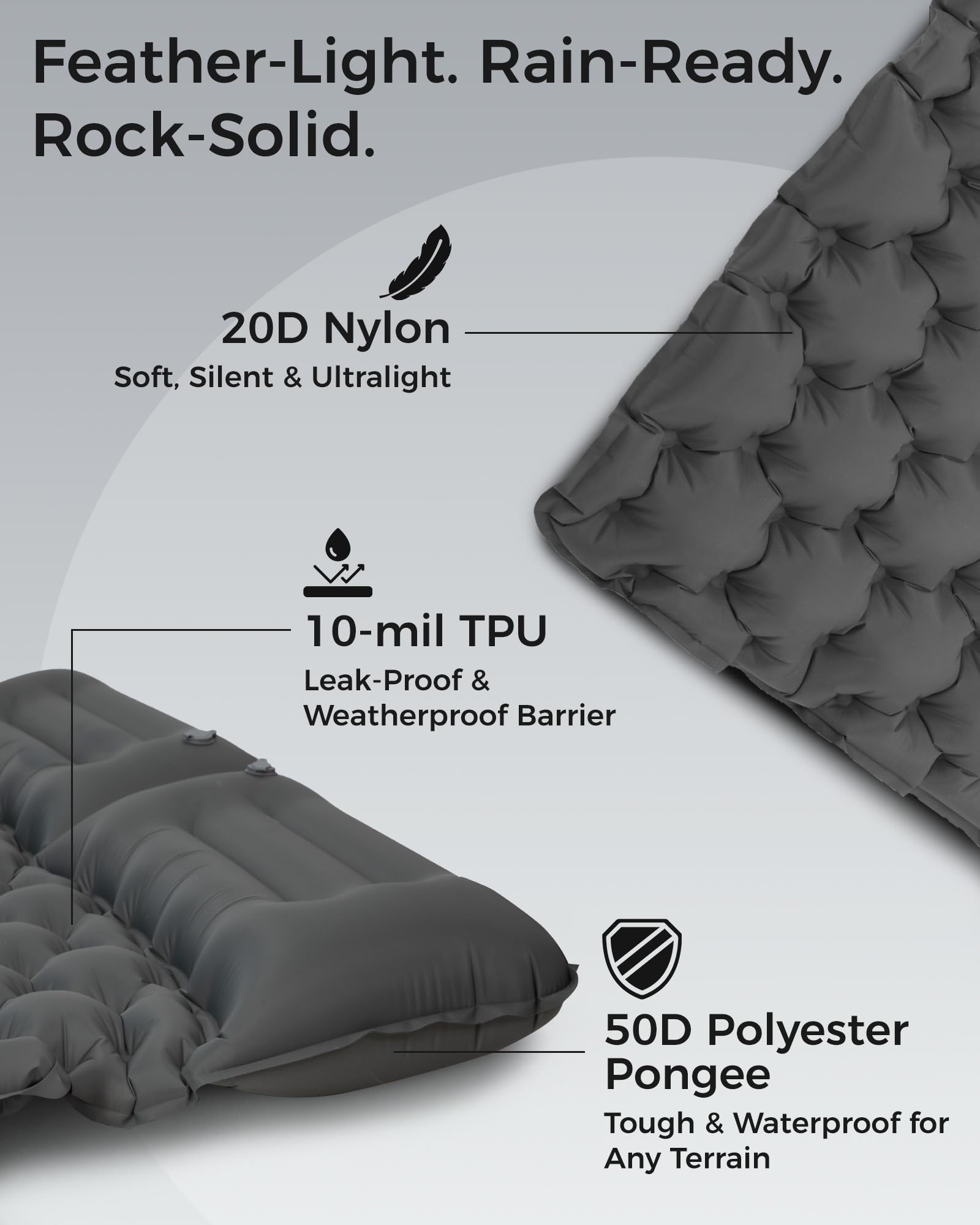 KingCamp COMFORT DUO 9 Double Air Pad