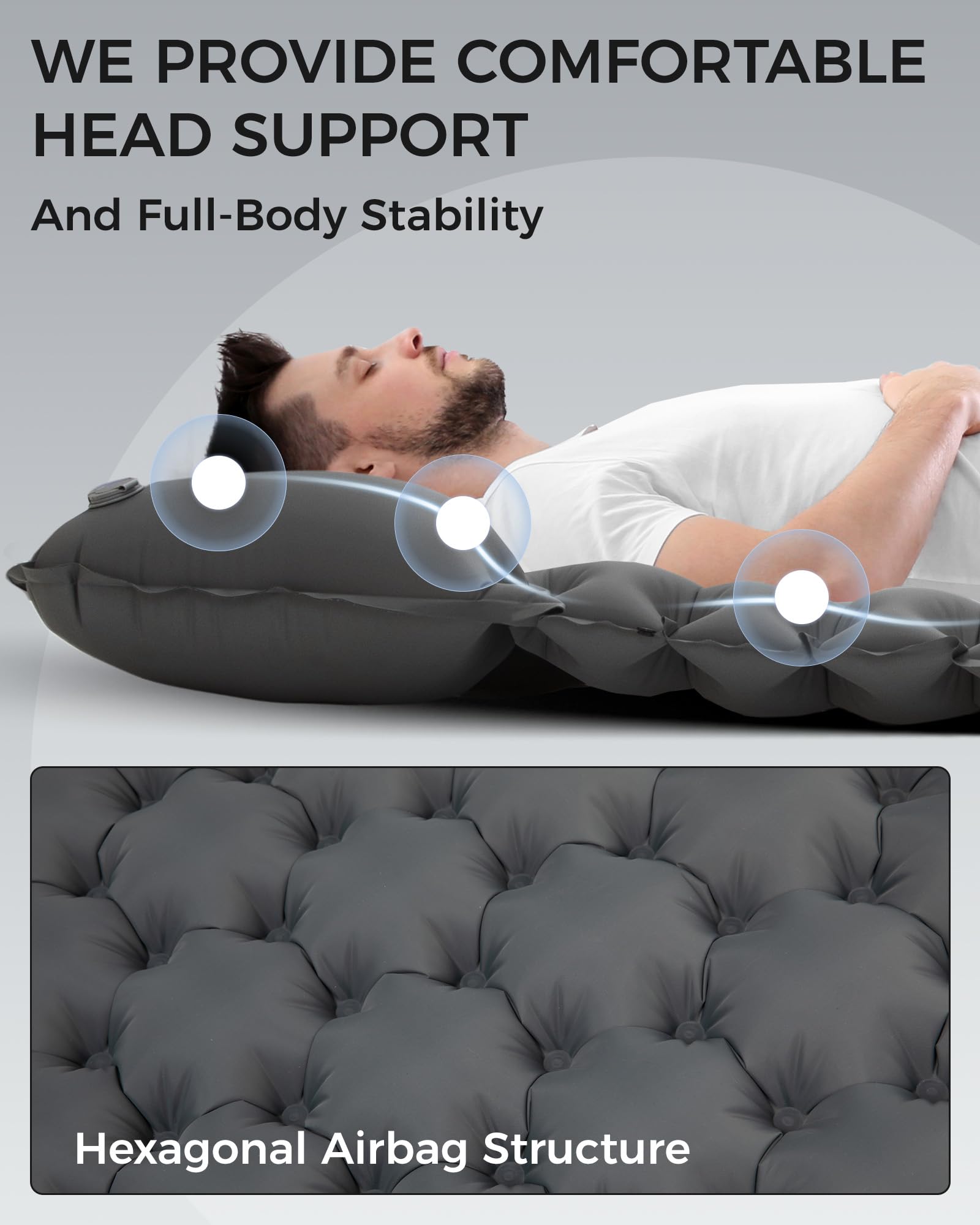 KingCamp COMFORT DUO 9 Double Air Pad