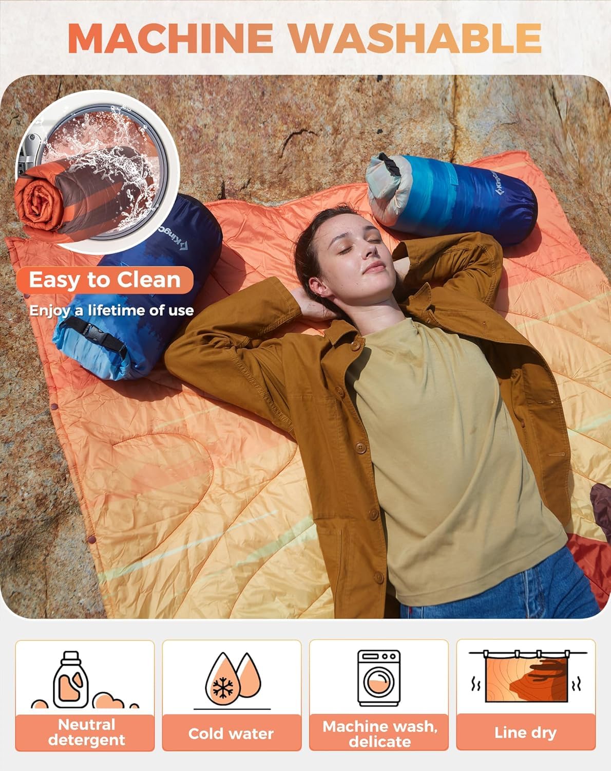 SMART 150 XL Ultralight Camping Blanket