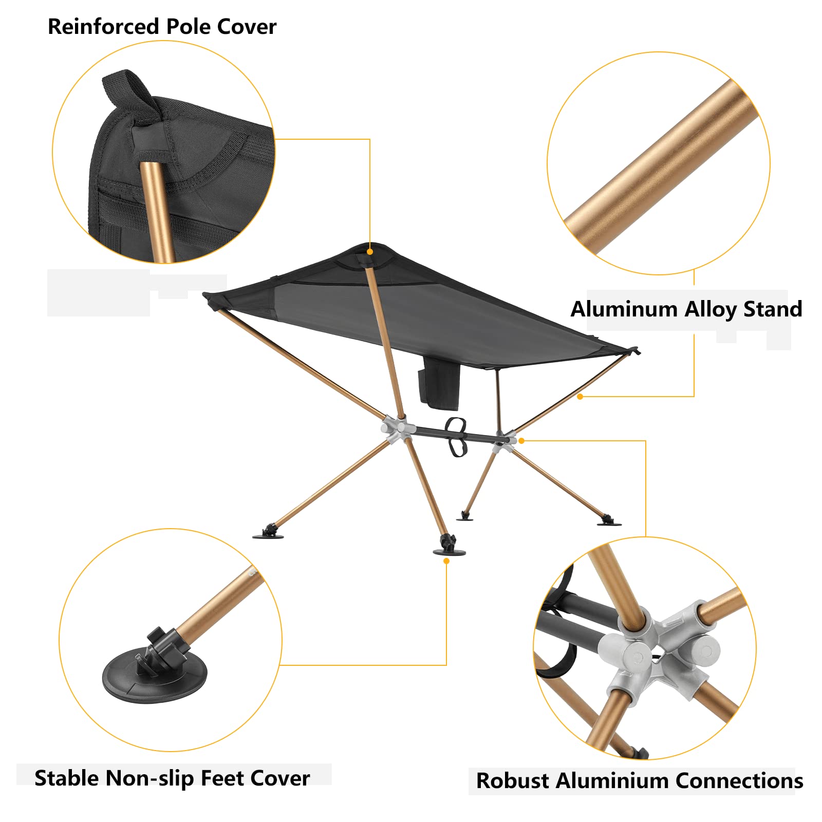 Ultralight Folded Hammock Stand | RED DOT Award 2019