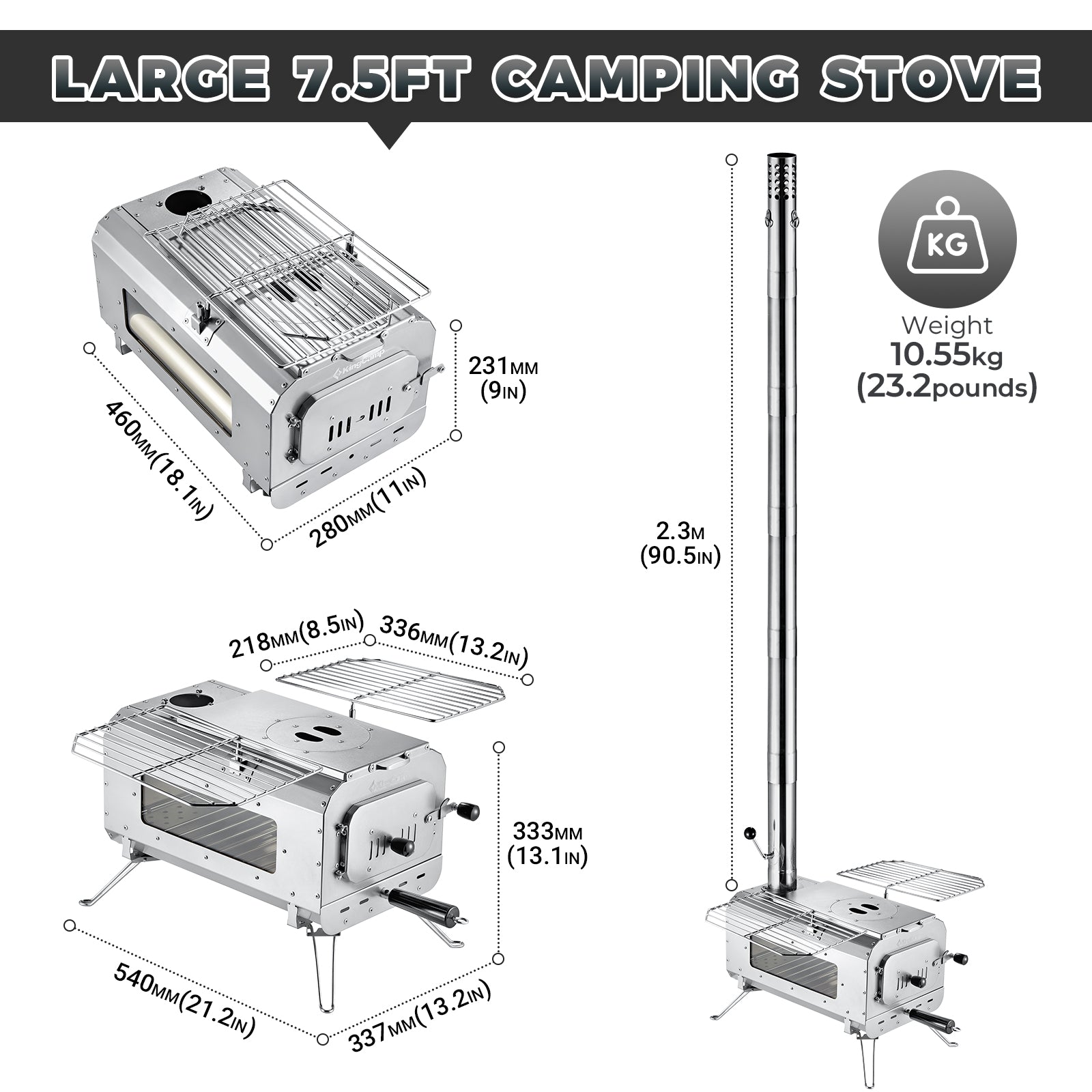 Surefire Stove L for Tent