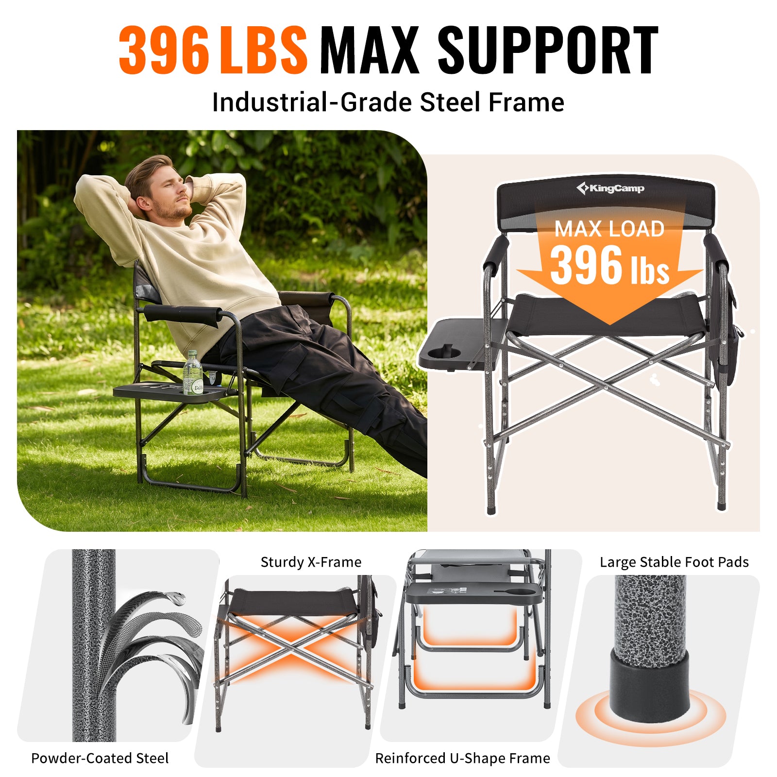 ASH B10 Heavy Duty Director's Chair