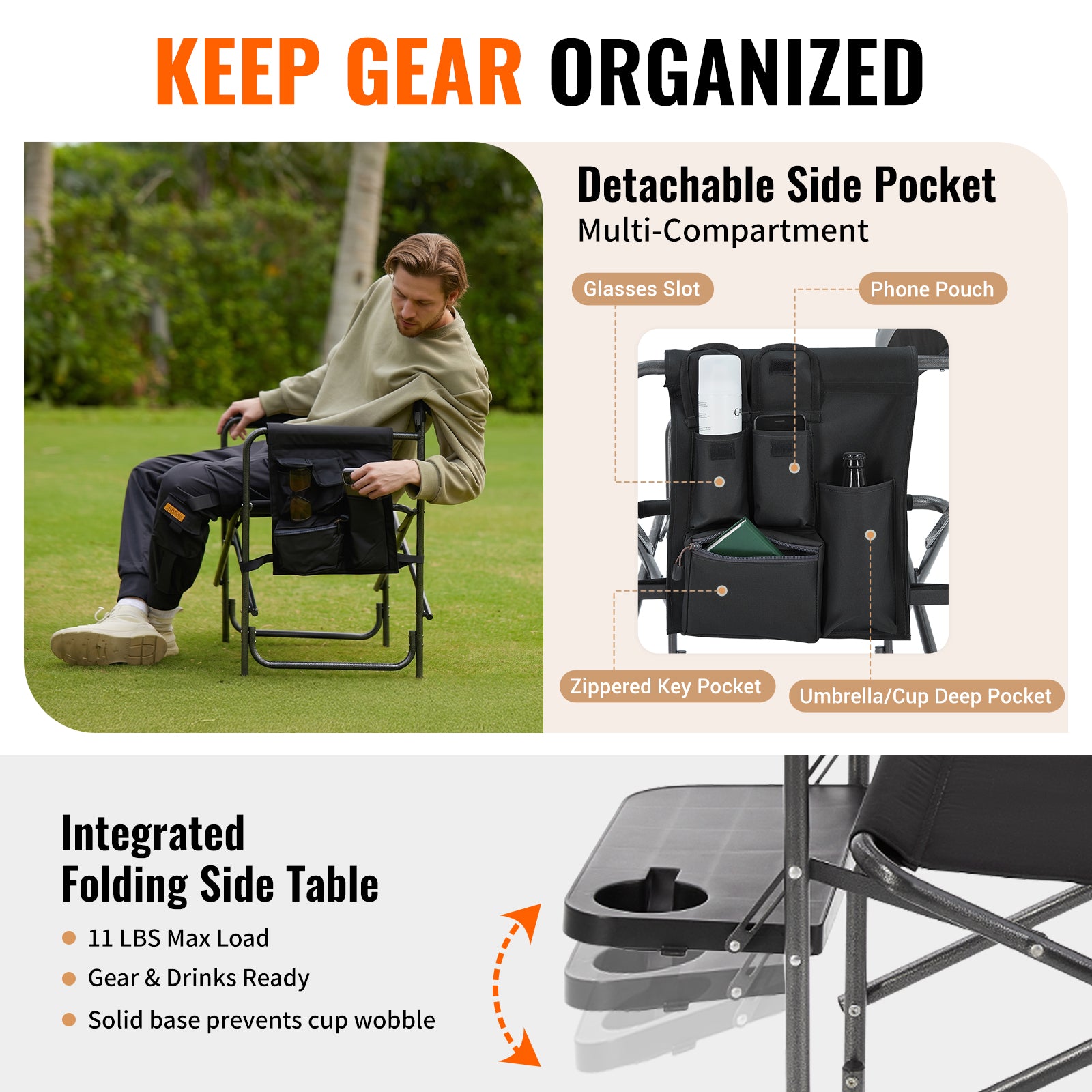 ASH B10 Heavy Duty Director's Chair