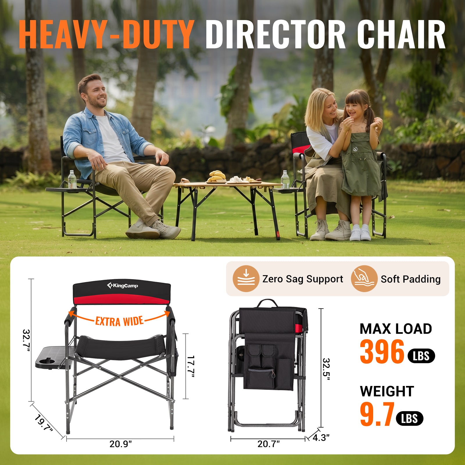 ASH B10 Heavy Duty Director's Chair