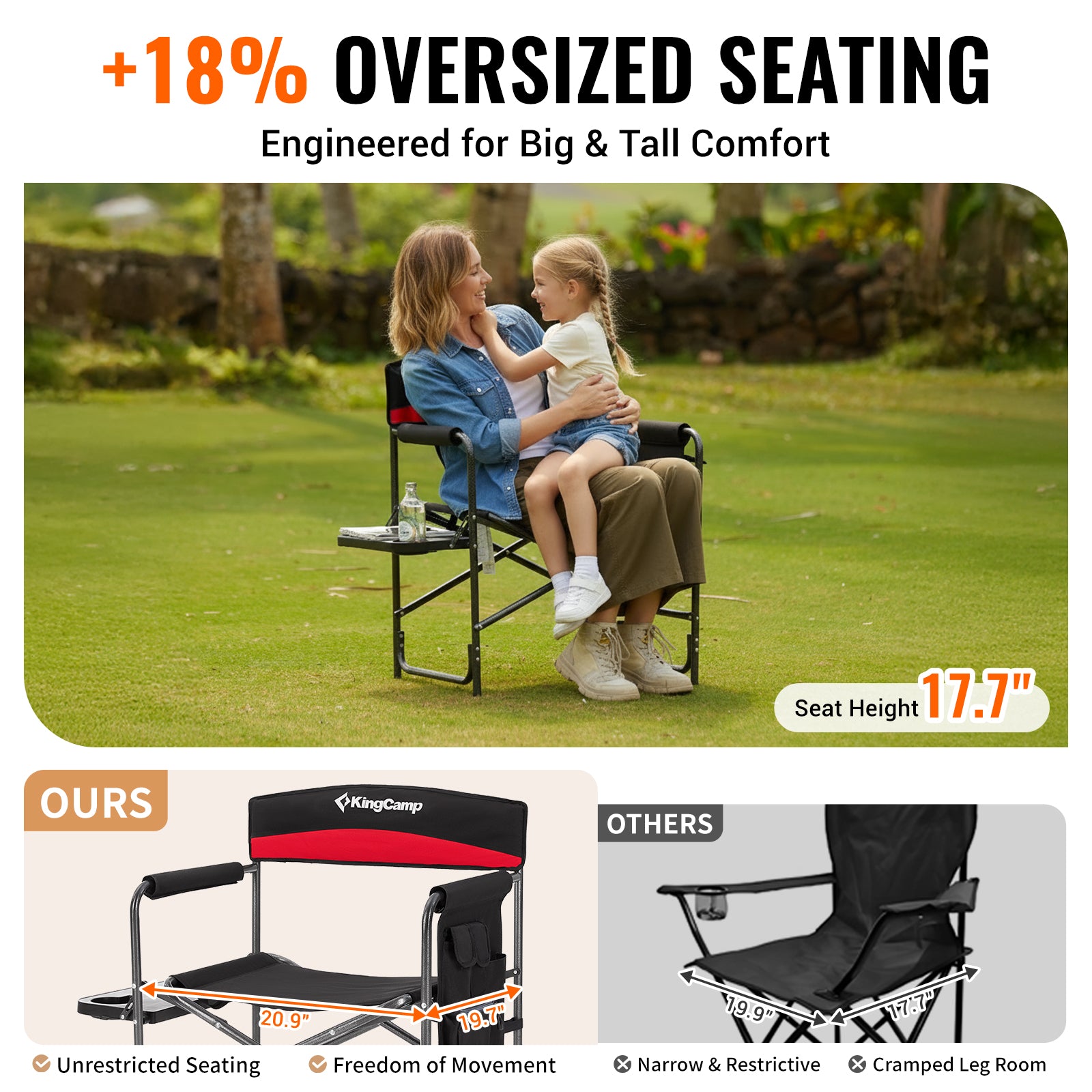 ASH B10 Heavy Duty Director's Chair