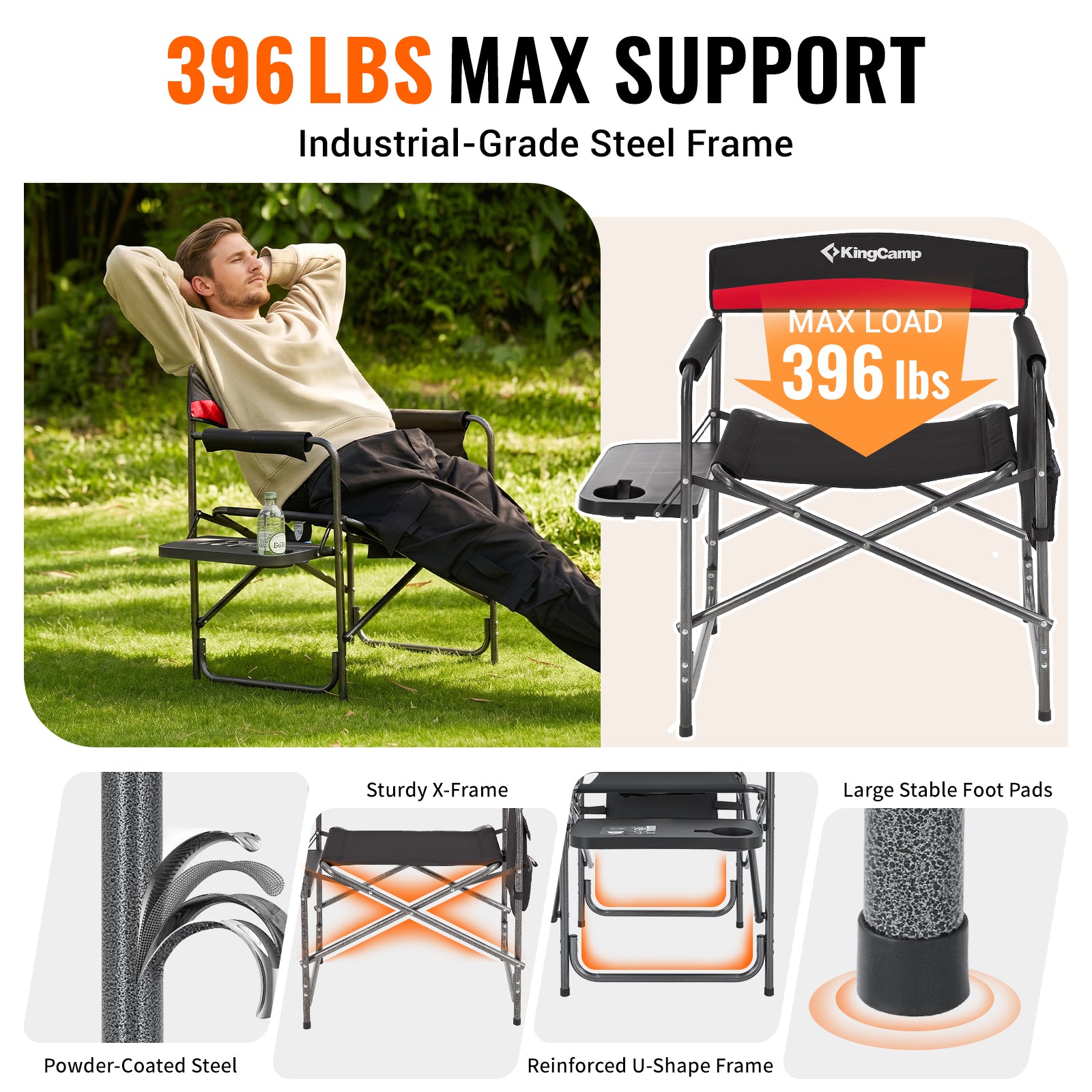 ASH B10 Heavy Duty Director's Chair