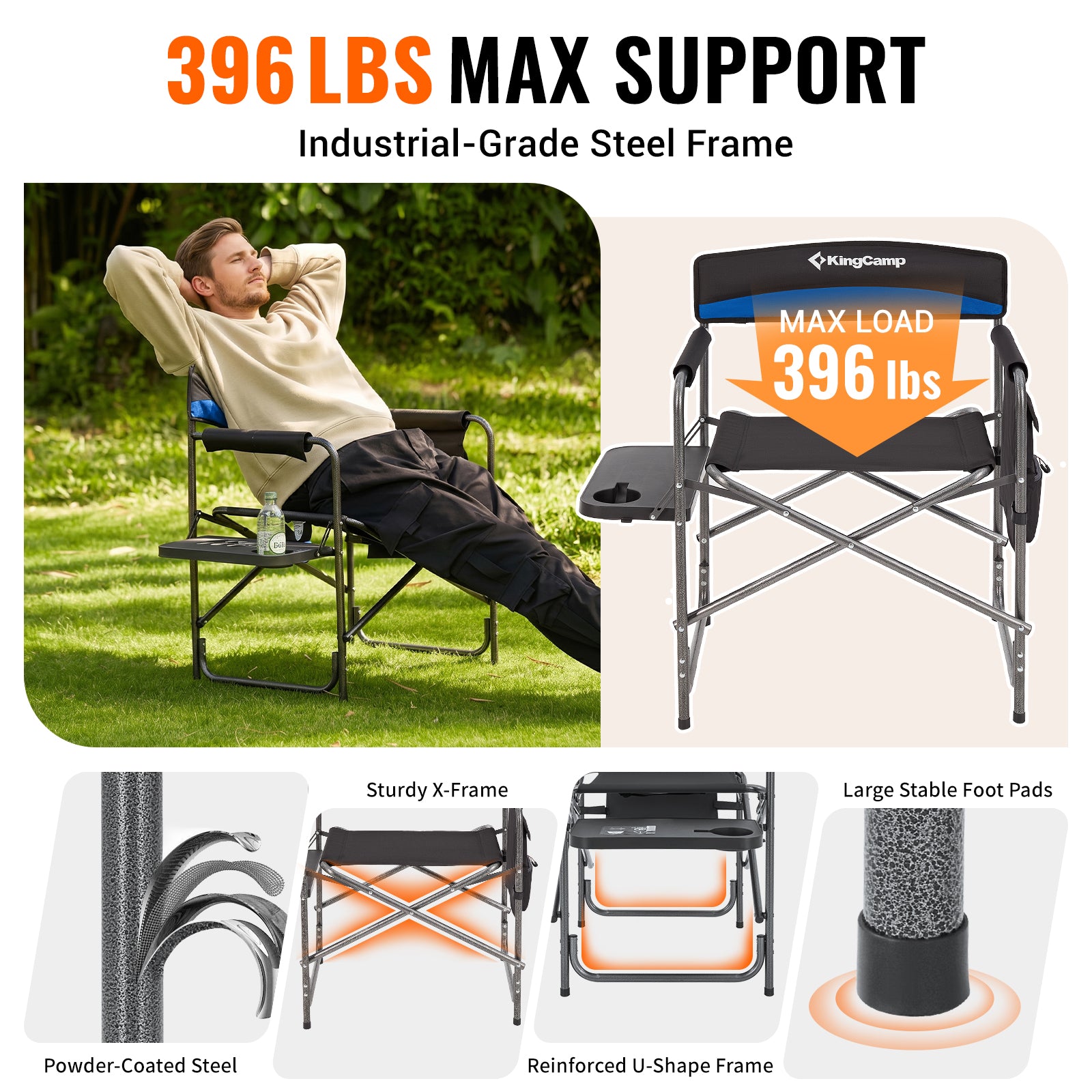 ASH B10 Heavy Duty Director's Chair