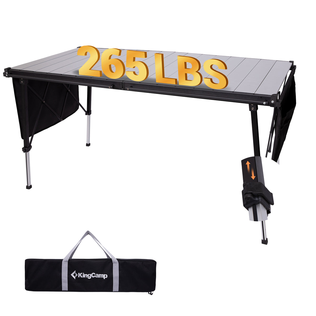 KingCamp GRANITE C14070 Folding Camping Table