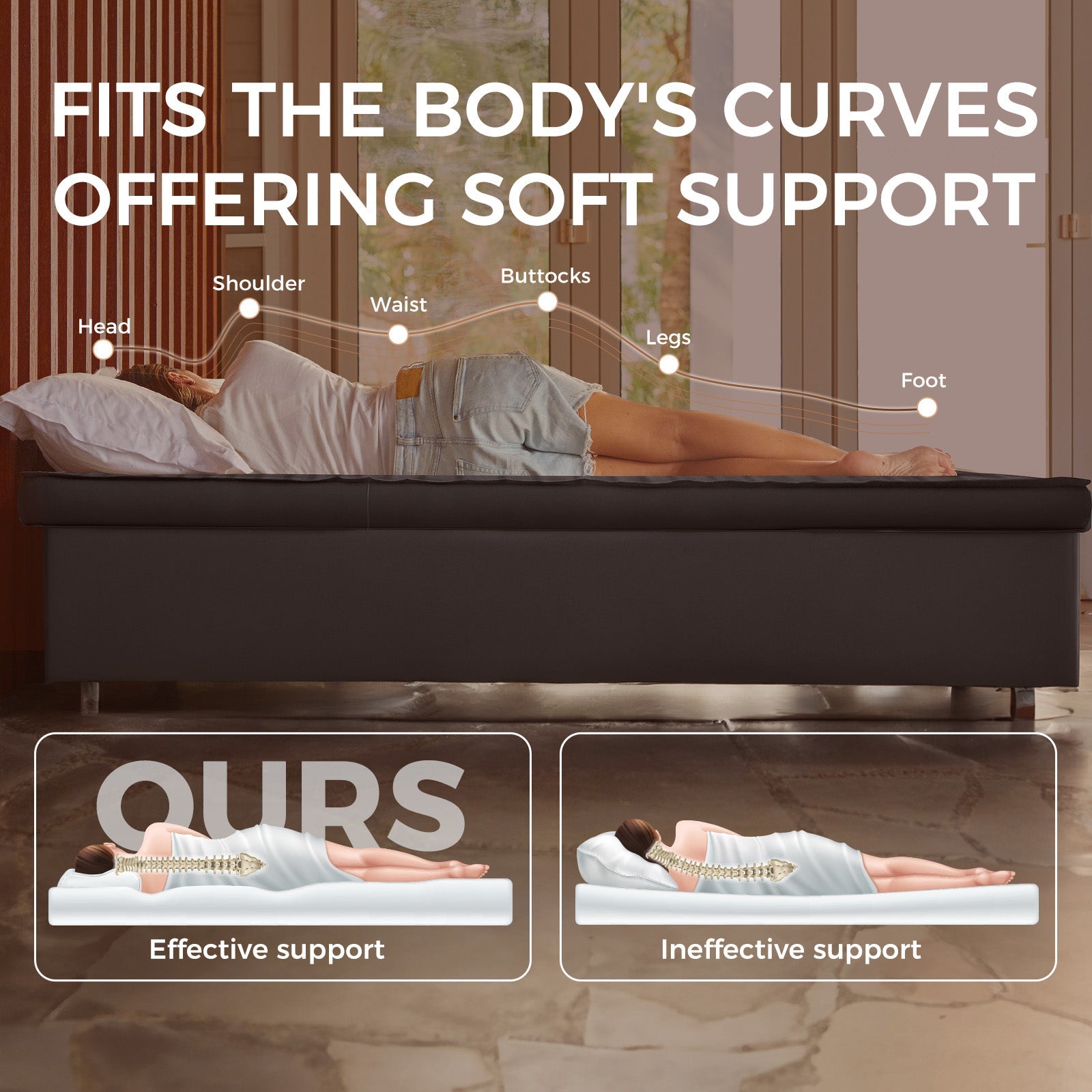 KingCamp Double Self-Inflating Camping Mattress with Pump