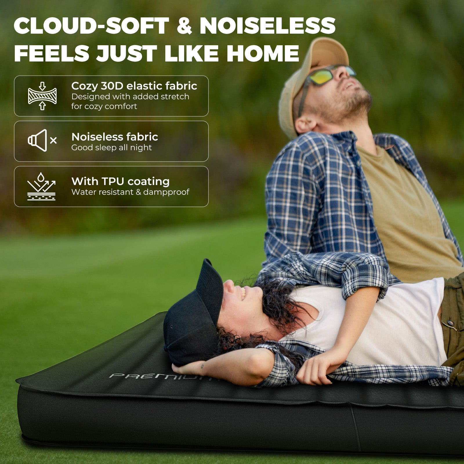 Premium Double 7.5 Selbstaufblasende Schaumstoff-Isomatte