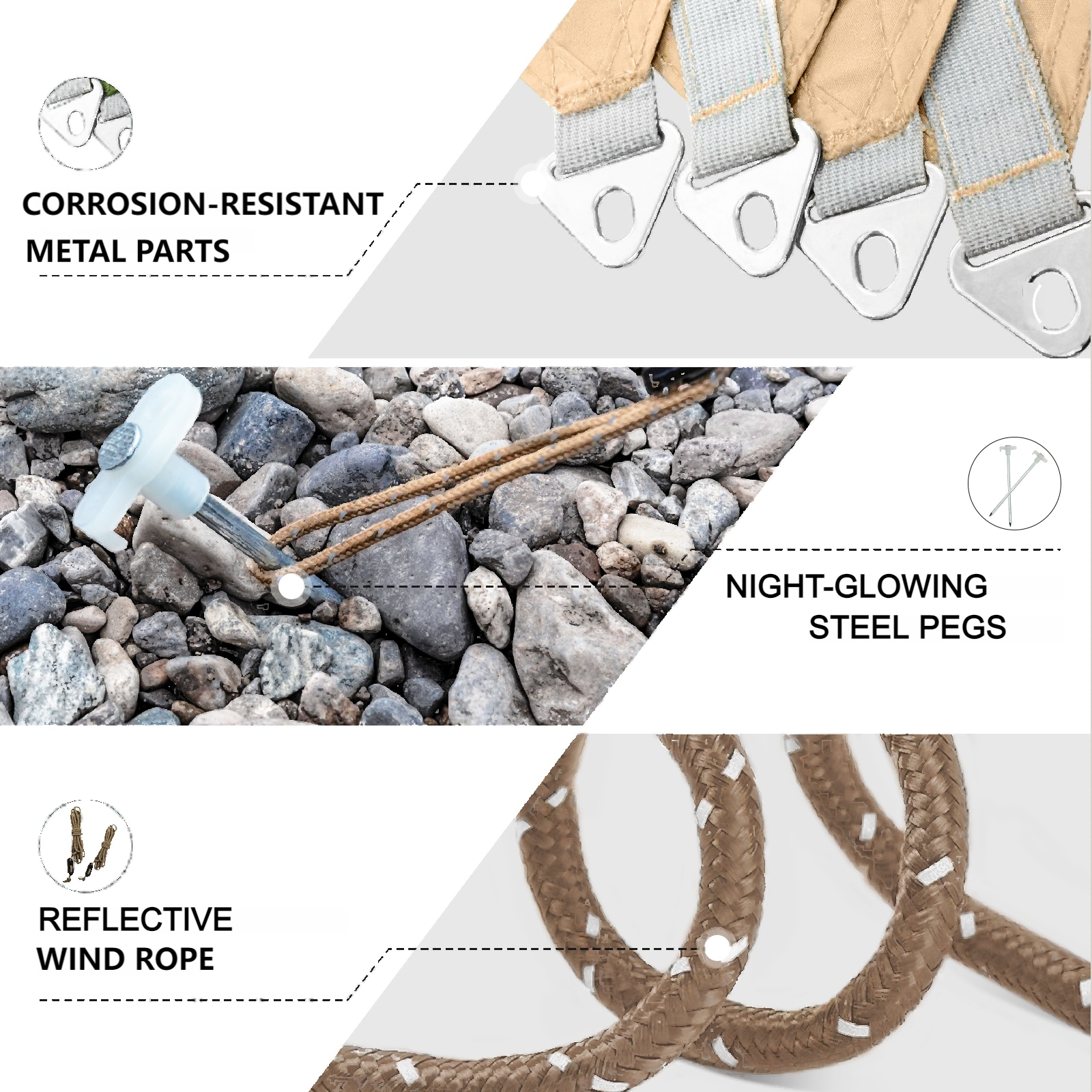 KingCamp Hexagonal T/C Camping Tarp