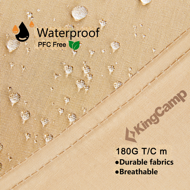 KingCamp Hexagonal T/C Camping Tarp