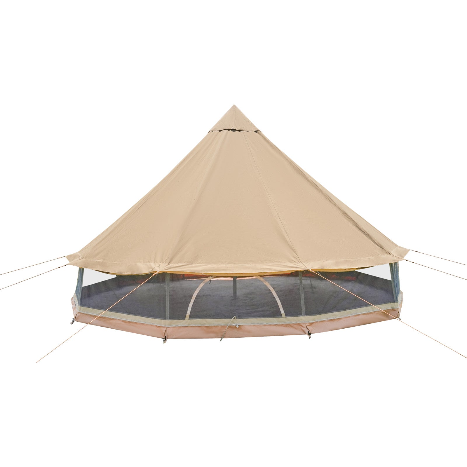 KingCamp KHAN 400/ 500 Canvas Bell Tents Upgraded