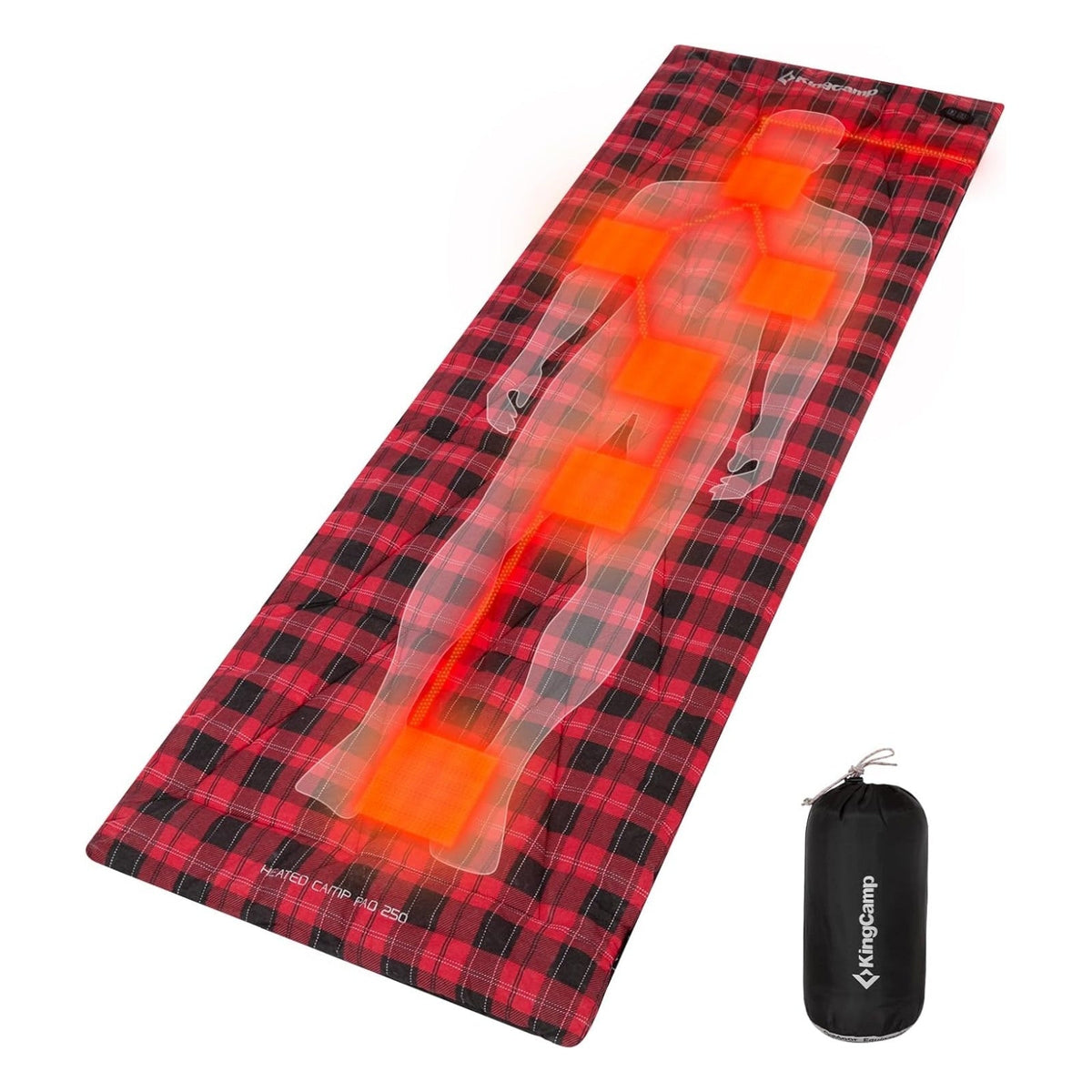 KingCamp Beheizter Schlafsack-Innensack
