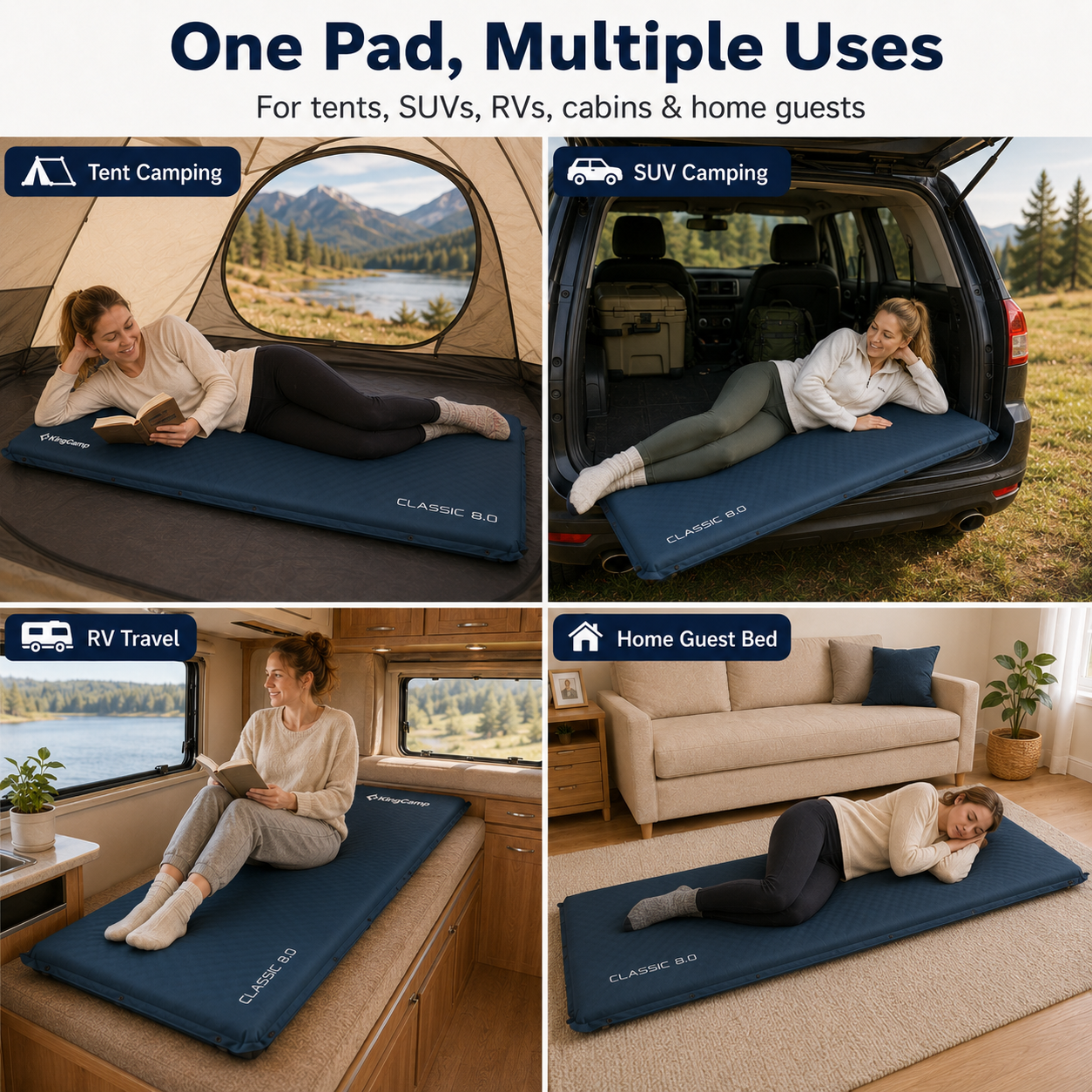 CLASSIC 8.0 Self-Inflating Sleeping Pad