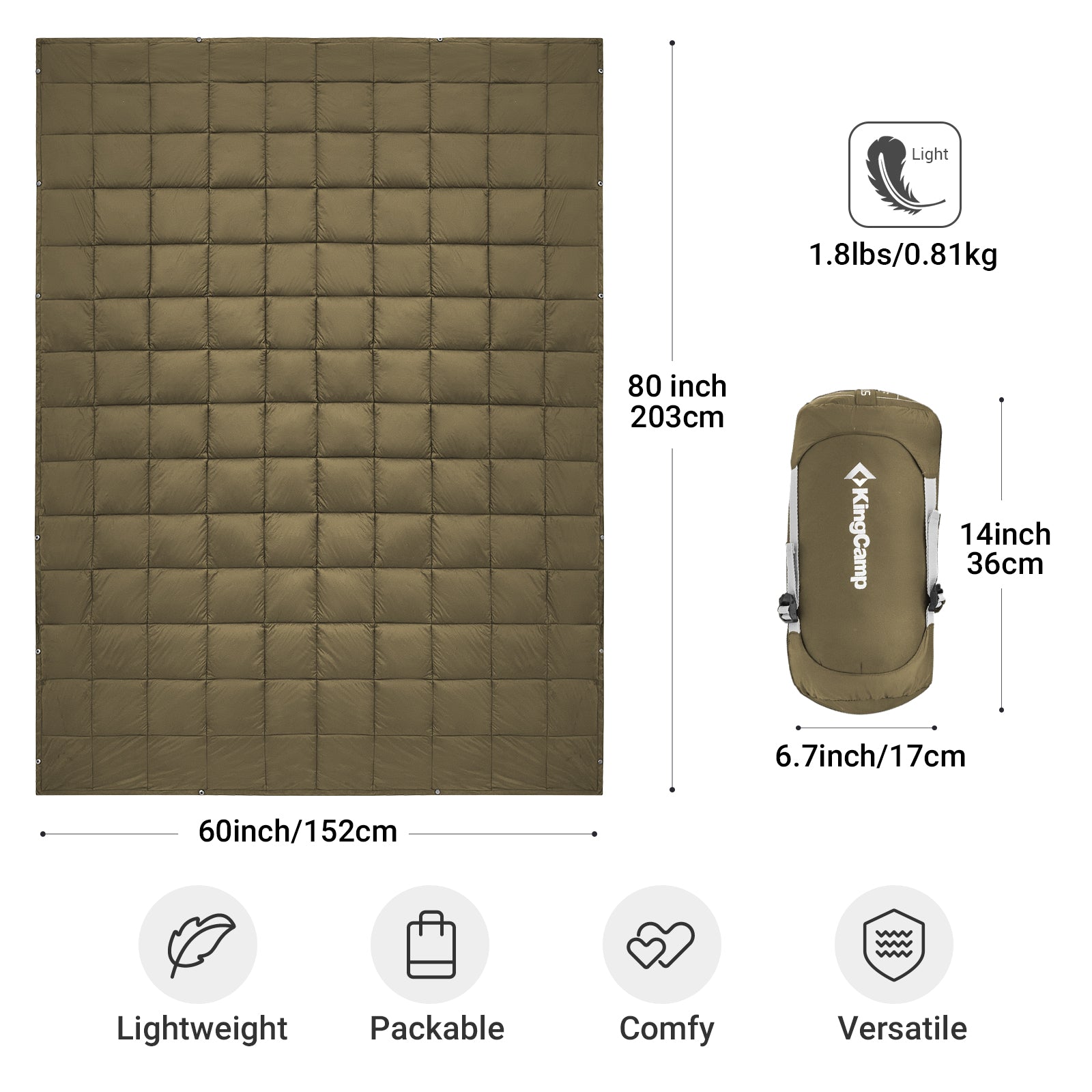 Camping and Hiking Blanket