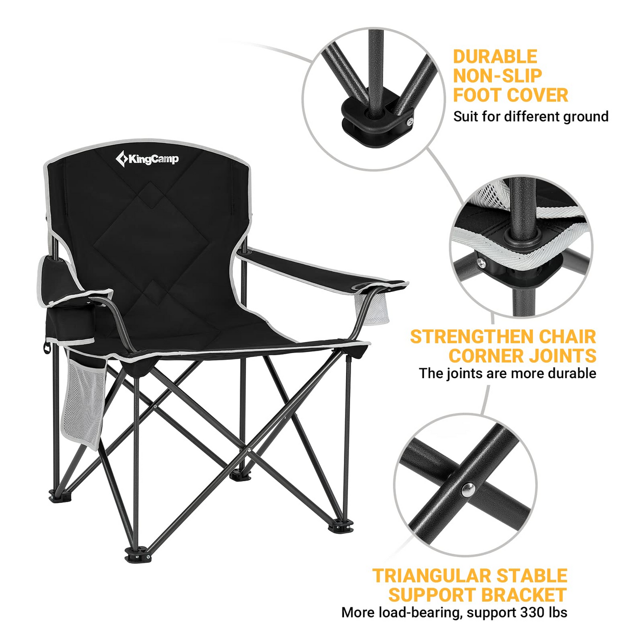 Oversized Folding Camping Chair