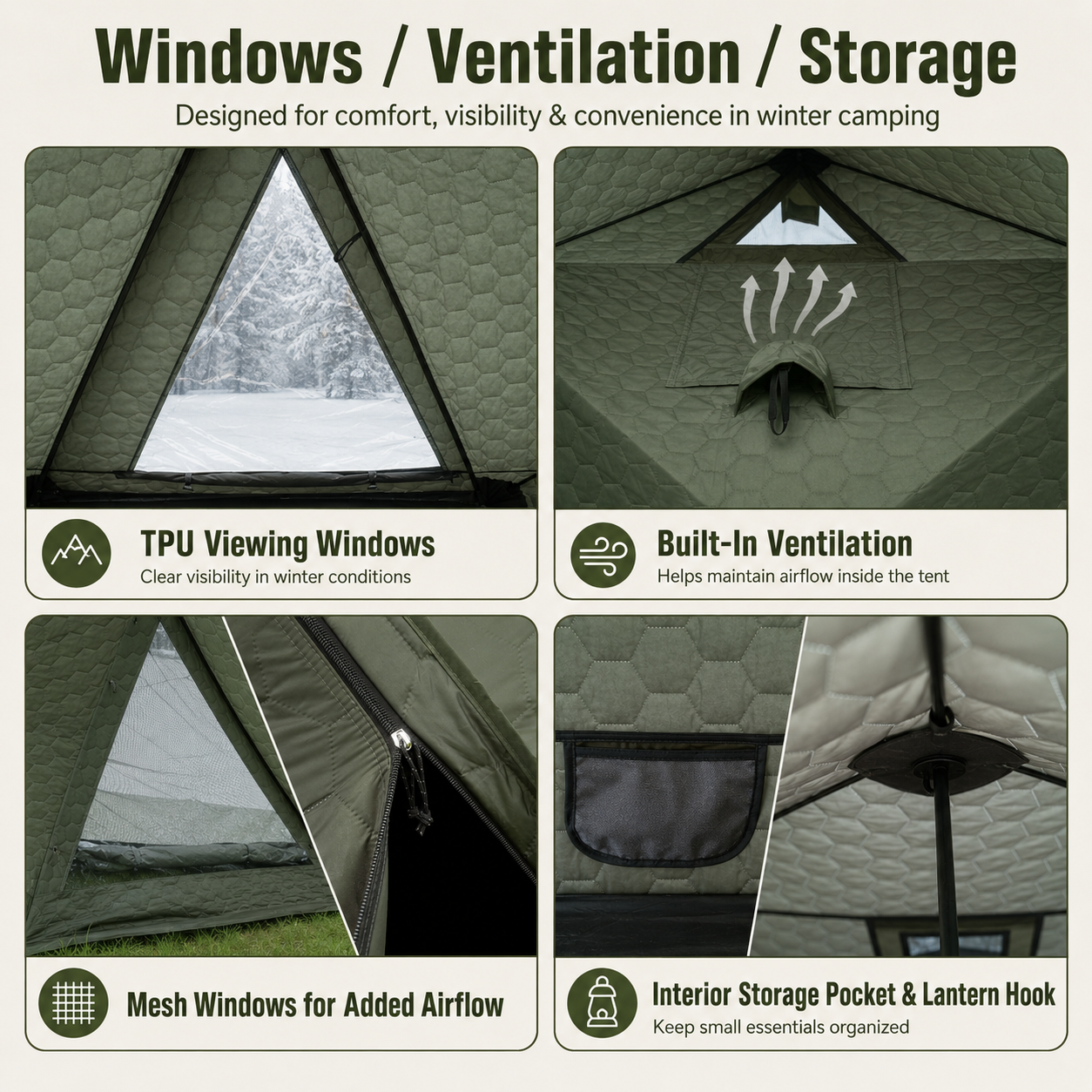SnowHouse X2 Insulated Hot Tent