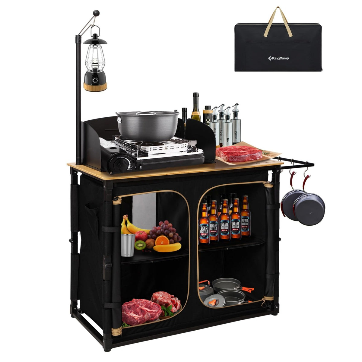 KingCamp_Camping_Kitchen_Table