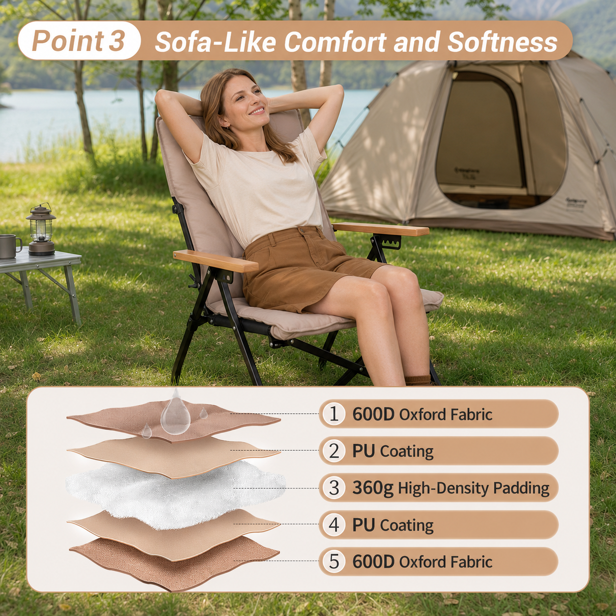 MANGROVE C10 Folding Camping Chair