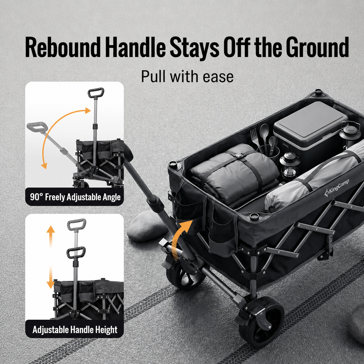 TrailMate S6 Compact Folding Wagon